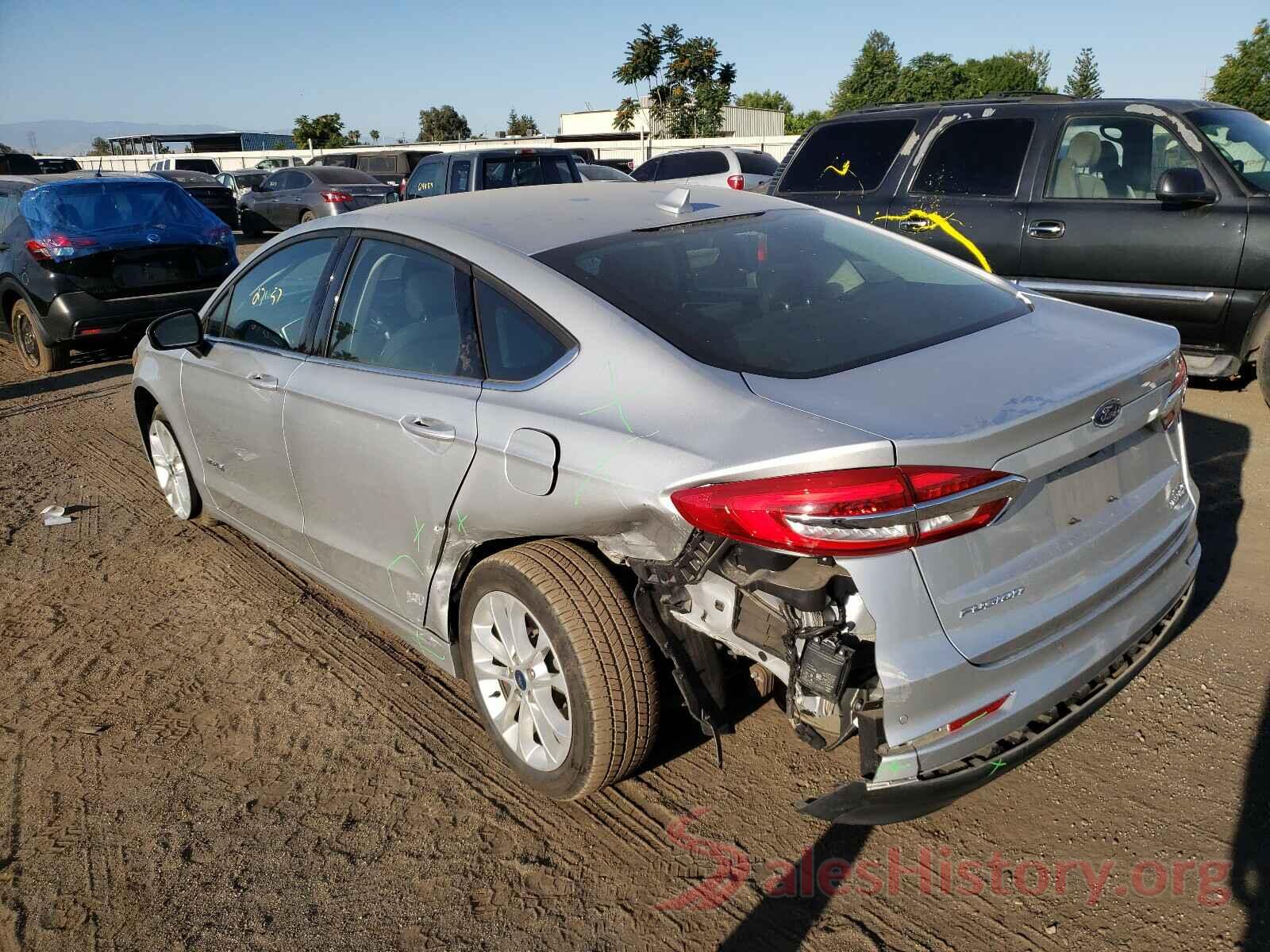 3FA6P0LU4KR179222 2019 FORD FUSION