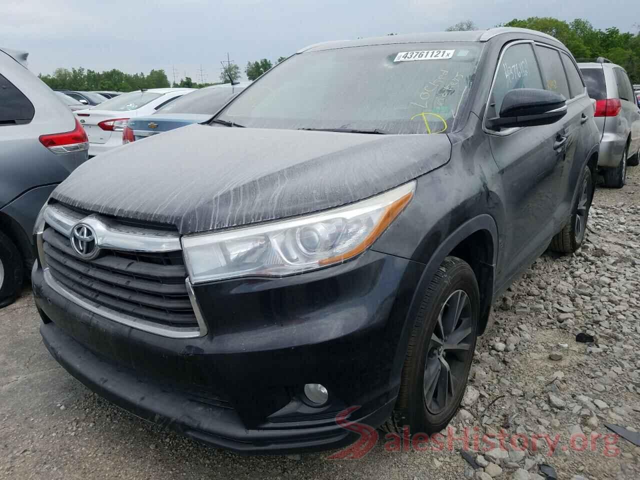 5TDJKRFH4GS224976 2016 TOYOTA HIGHLANDER