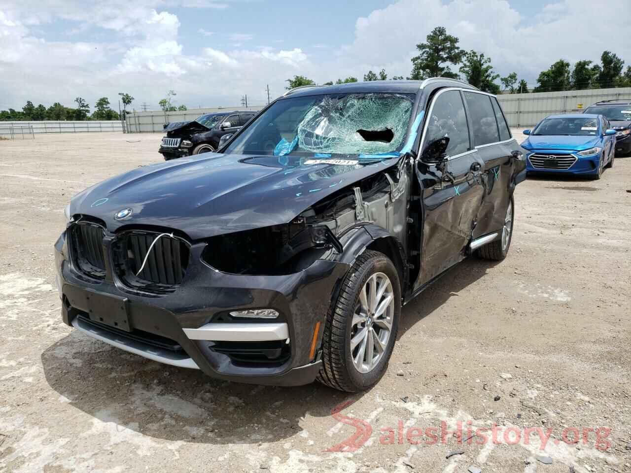 5UXTR7C52KLR47740 2019 BMW X3