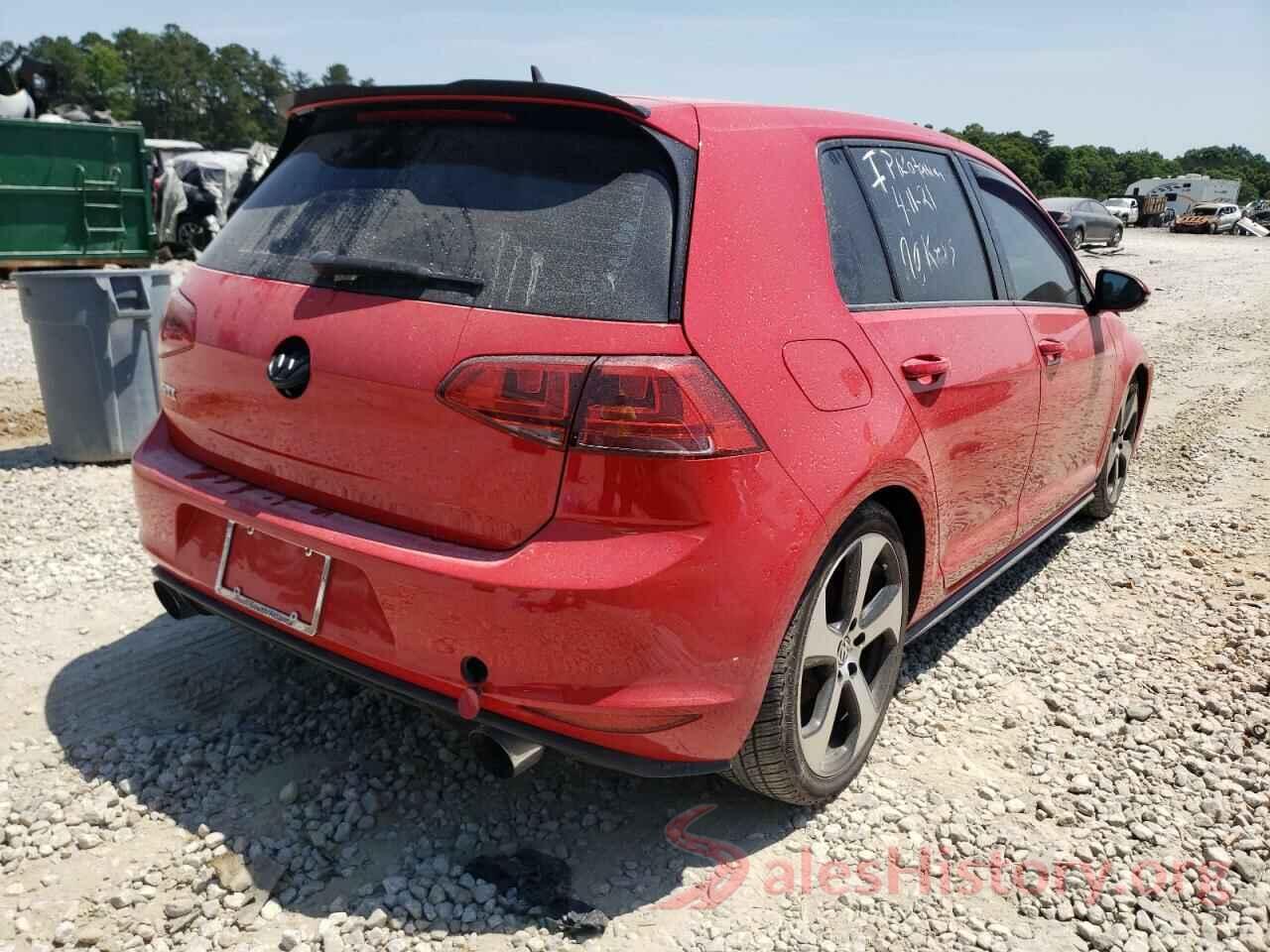 3VW5T7AU4GM042280 2016 VOLKSWAGEN GTI