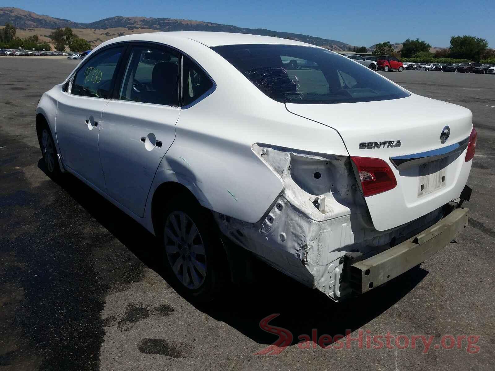 3N1AB7AP1GY313595 2016 NISSAN SENTRA