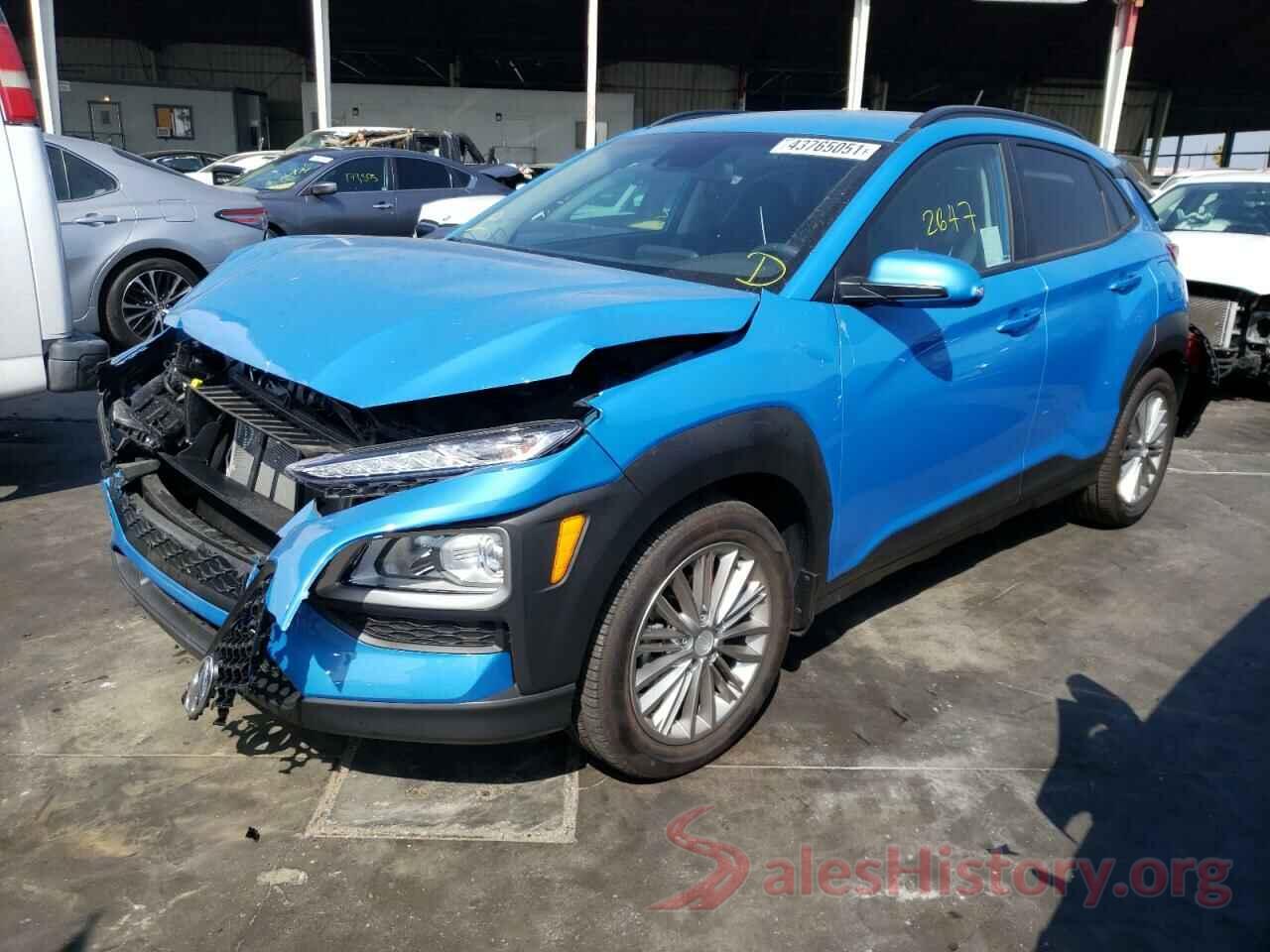 KM8K22AA4MU602187 2021 HYUNDAI KONA