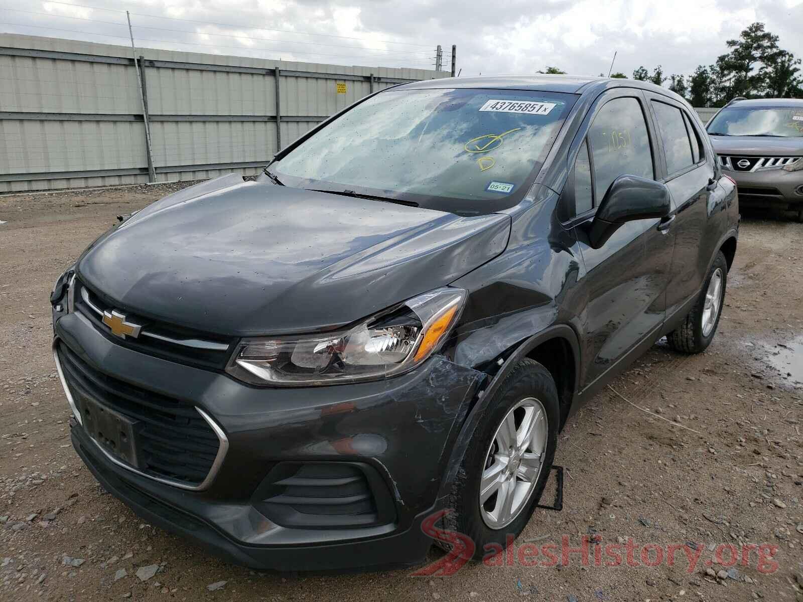 3GNCJKSB8KL304825 2019 CHEVROLET TRAX