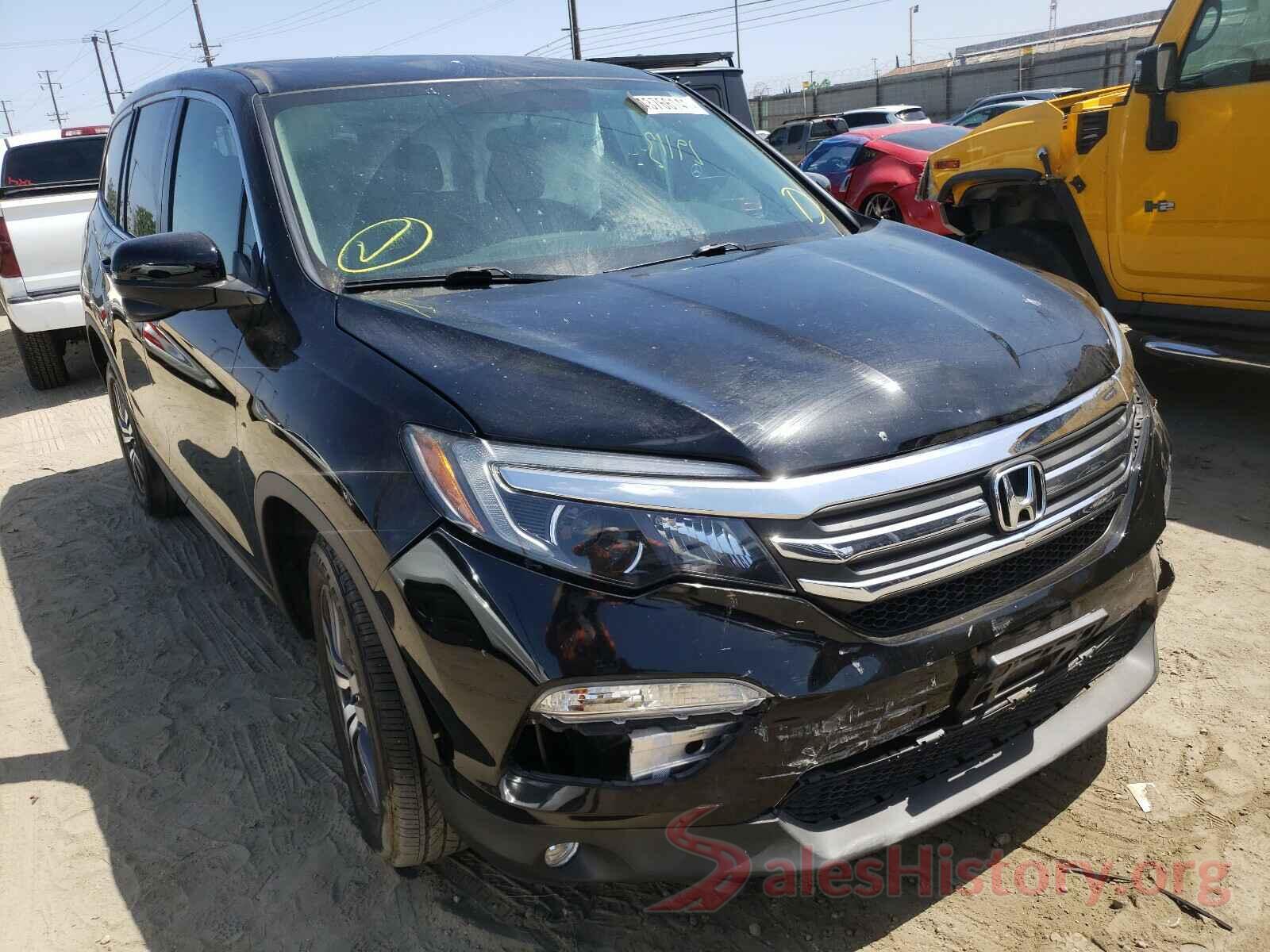 5FNYF5H36HB035653 2017 HONDA PILOT