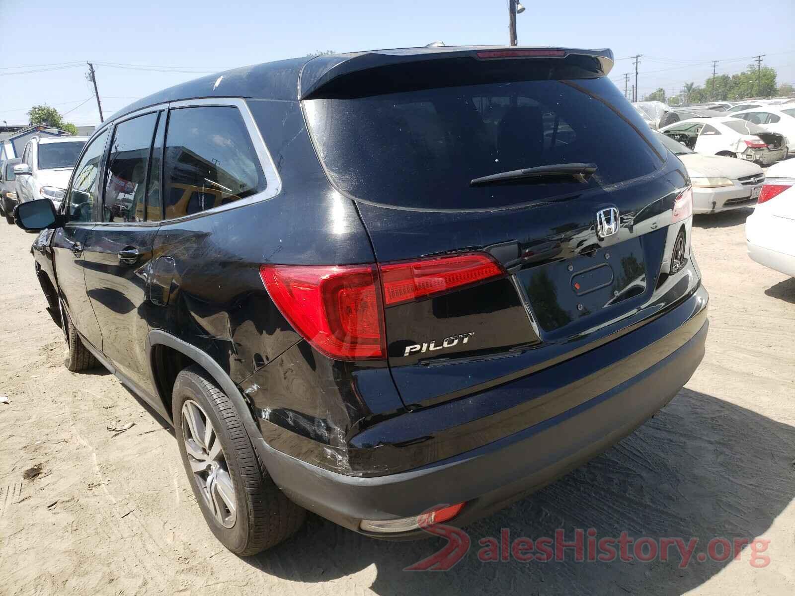 5FNYF5H36HB035653 2017 HONDA PILOT