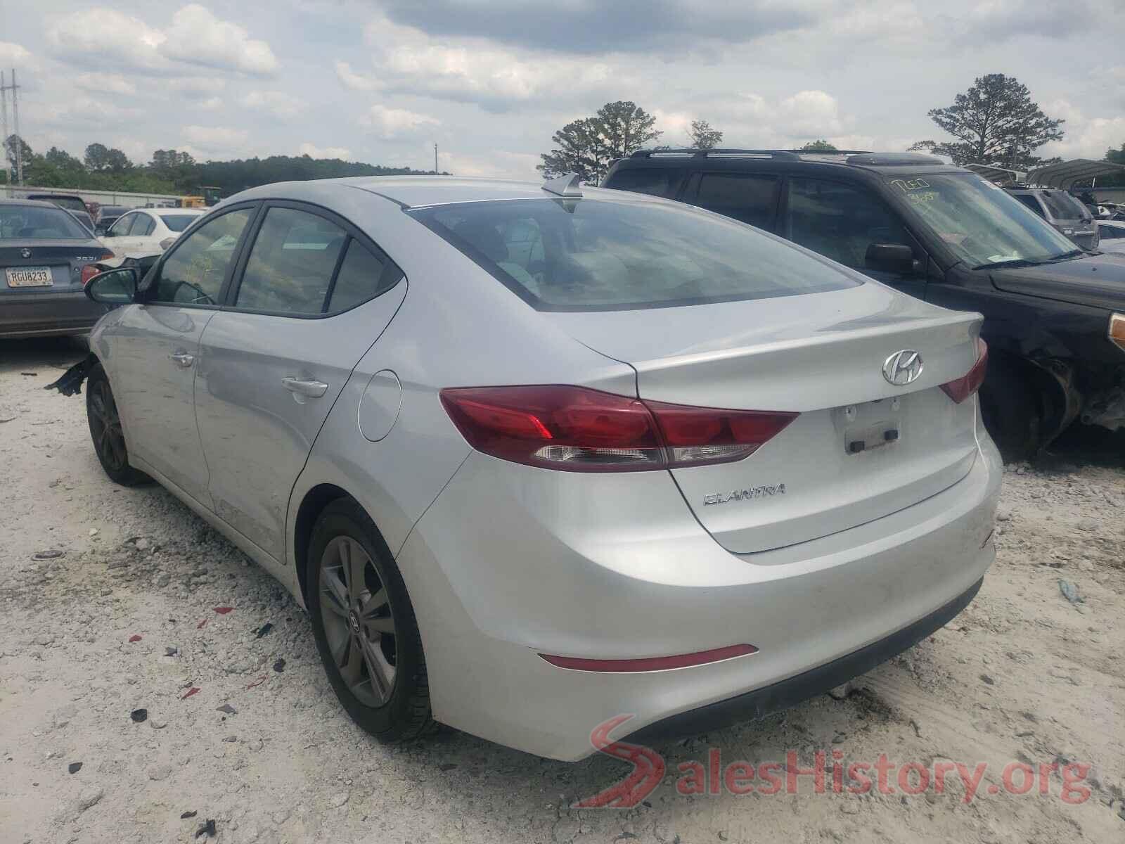 5NPD84LF2JH263581 2018 HYUNDAI ELANTRA