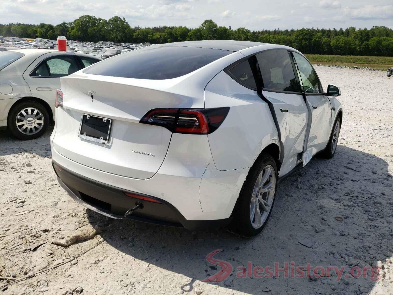 5YJYGDEE7MF118970 2021 TESLA MODEL Y