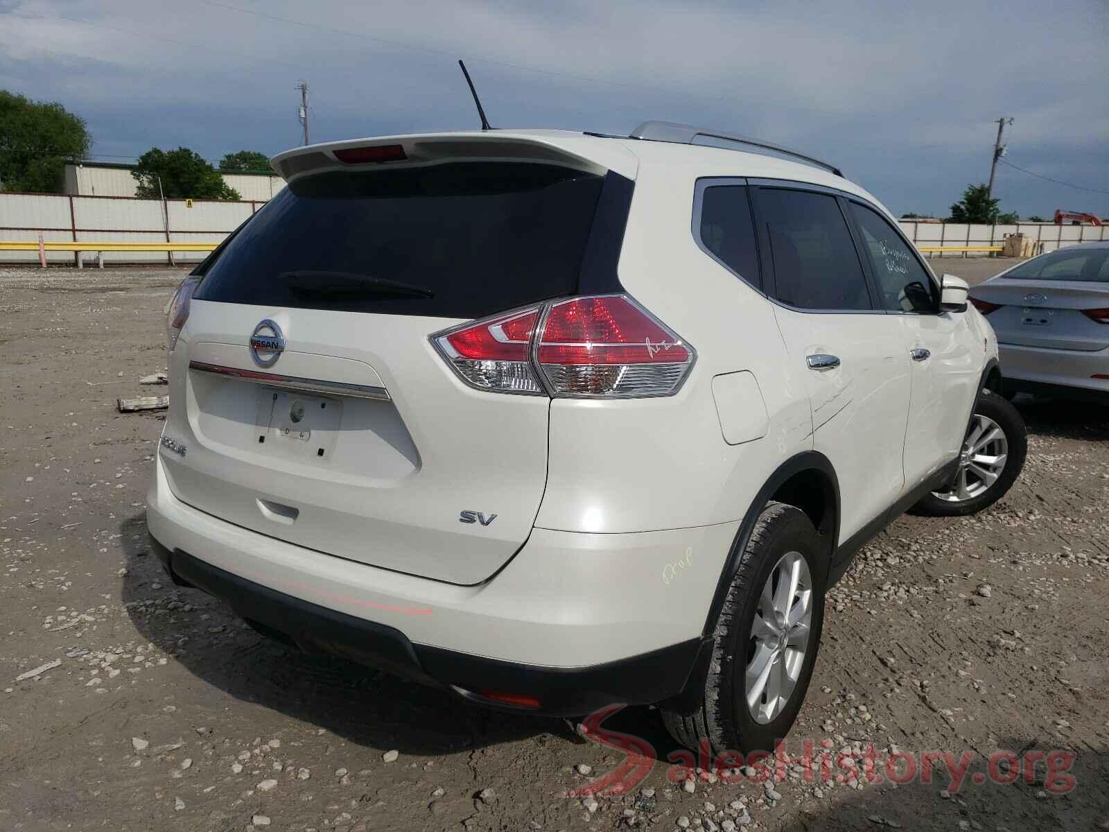 KNMAT2MT4GP607810 2016 NISSAN ROGUE