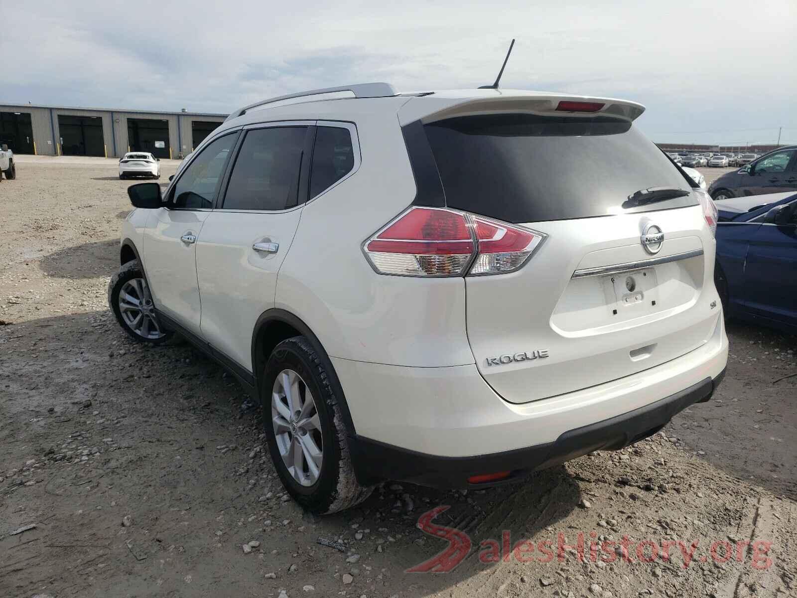 KNMAT2MT4GP607810 2016 NISSAN ROGUE