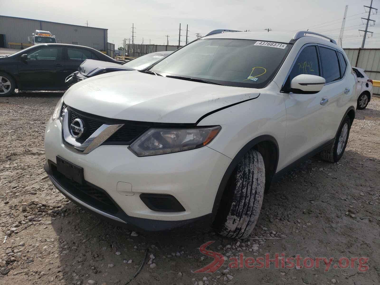 KNMAT2MT4GP607810 2016 NISSAN ROGUE