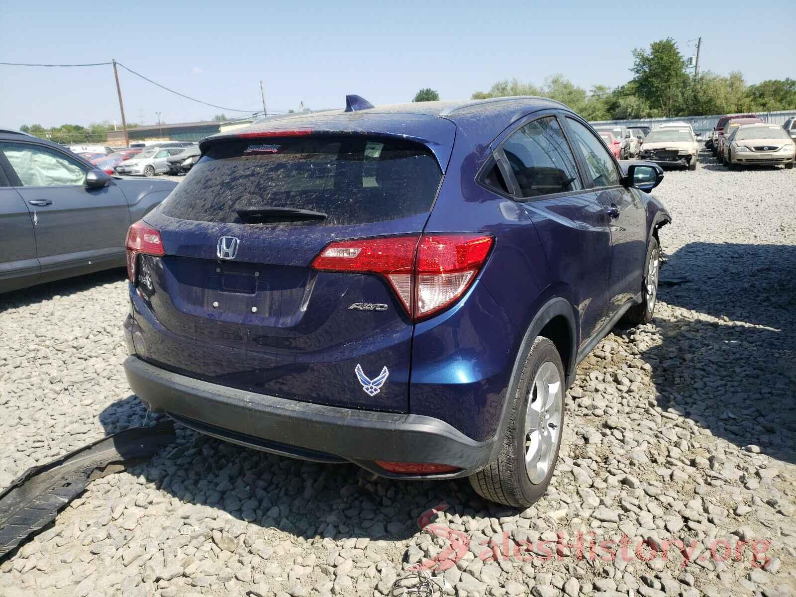 3CZRU6H74GM723657 2016 HONDA HR-V