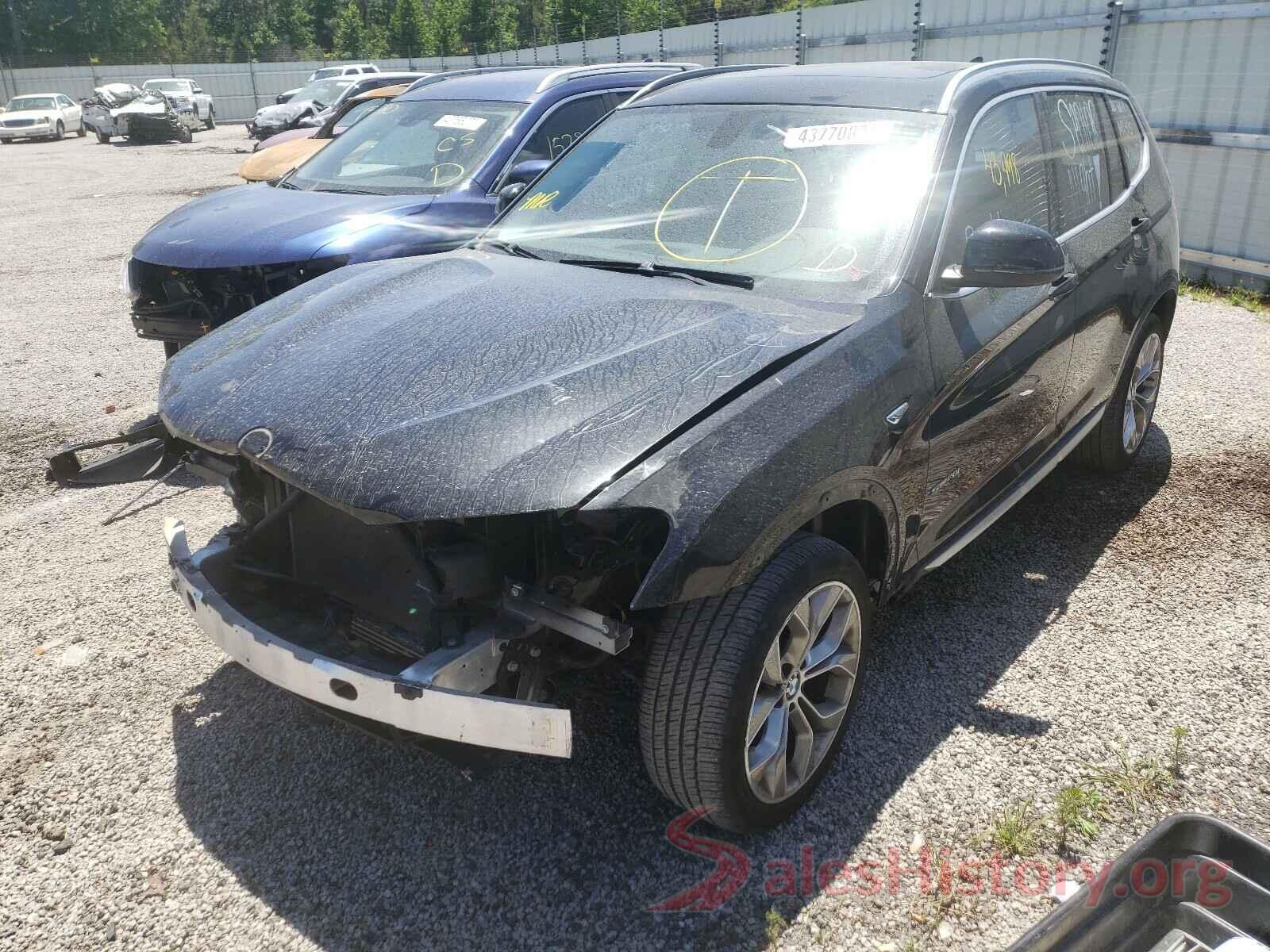 5UXWZ7C37H0X39374 2017 BMW X3