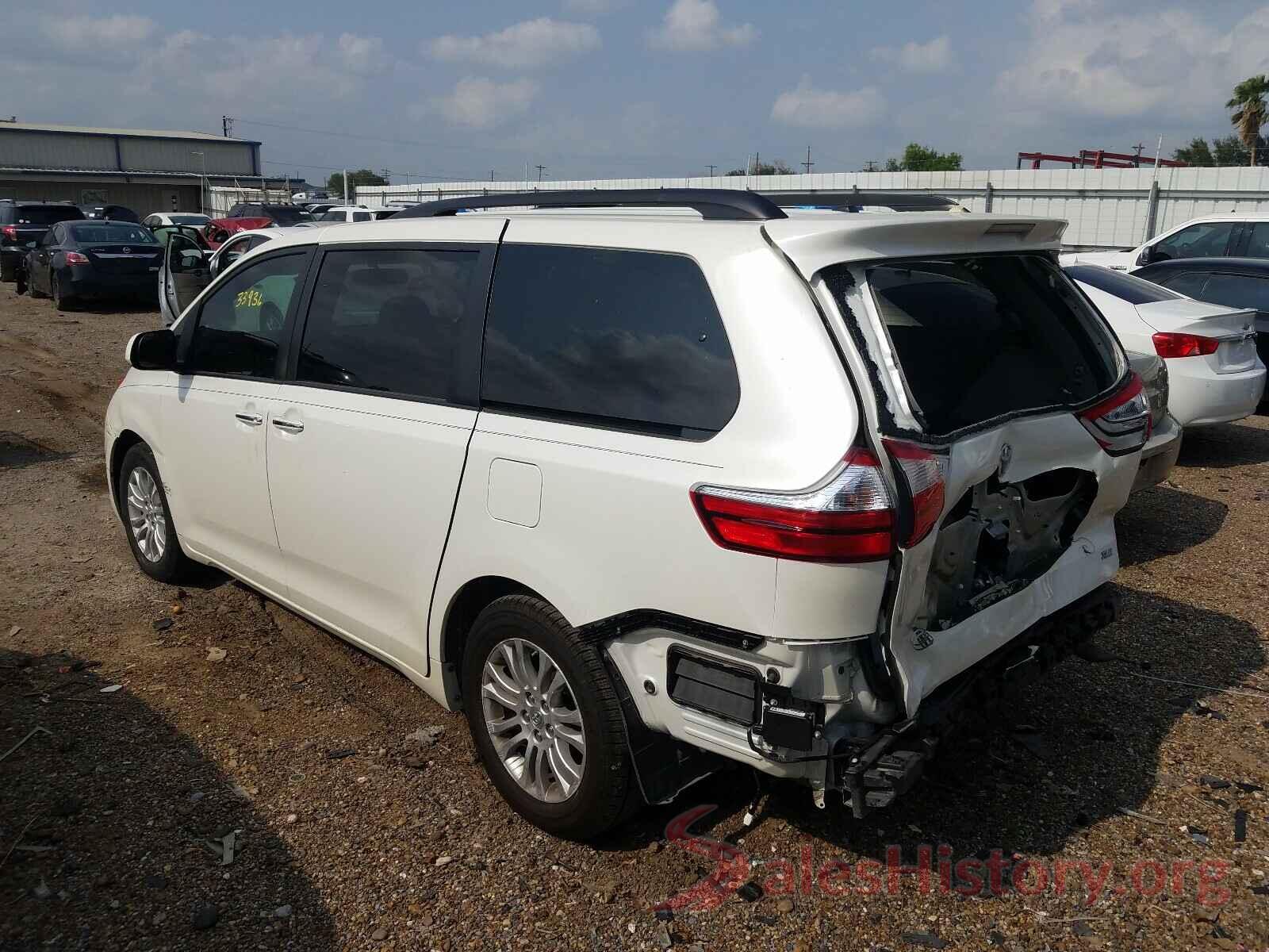 5TDYZ3DC8HS820463 2017 TOYOTA SIENNA