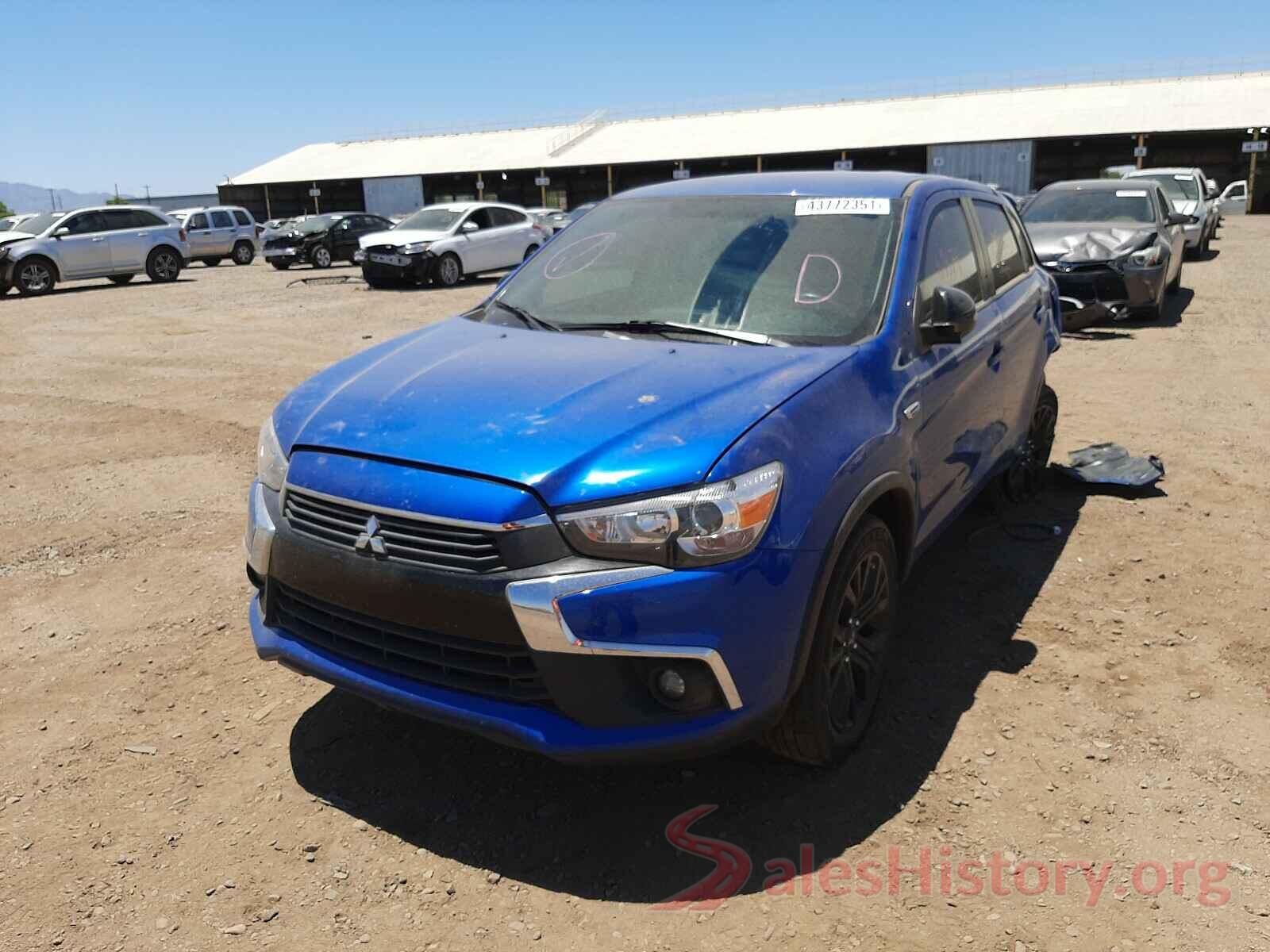 JA4AP3AU9HZ033549 2017 MITSUBISHI OUTLANDER