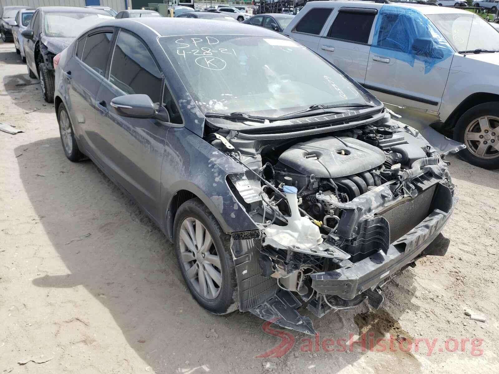 KNAFX4A64G5603379 2016 KIA FORTE