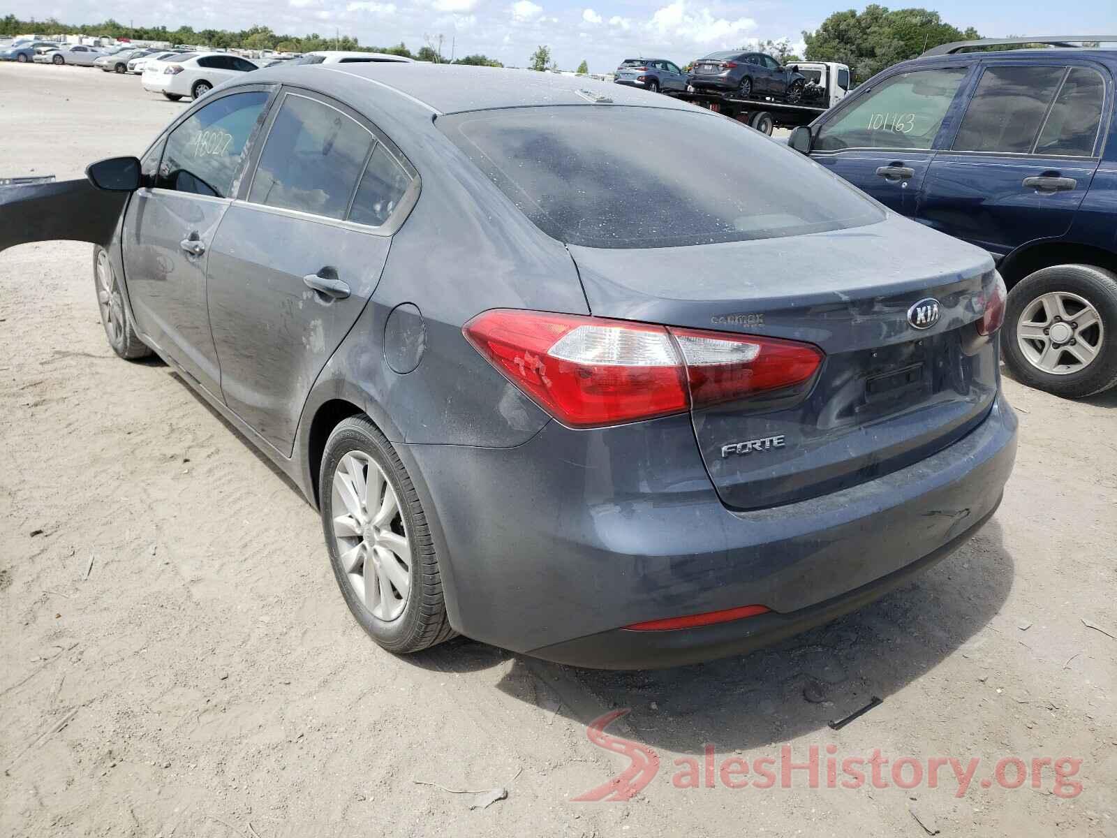 KNAFX4A64G5603379 2016 KIA FORTE