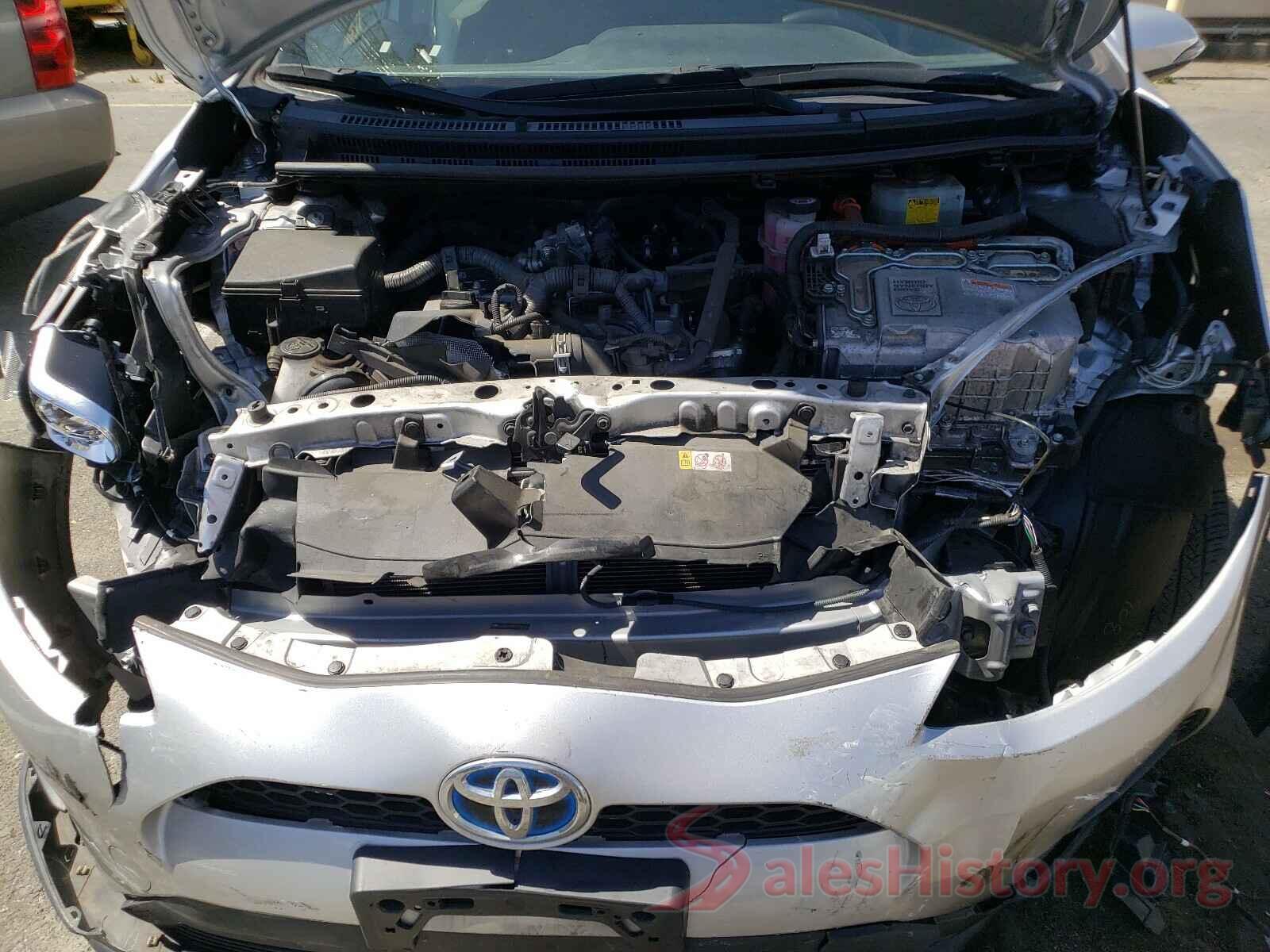 JTDKDTB35J1599723 2018 TOYOTA PRIUS