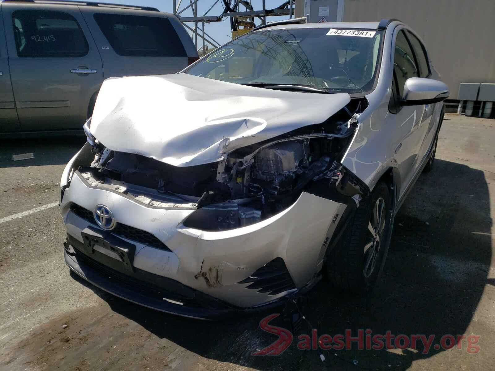 JTDKDTB35J1599723 2018 TOYOTA PRIUS