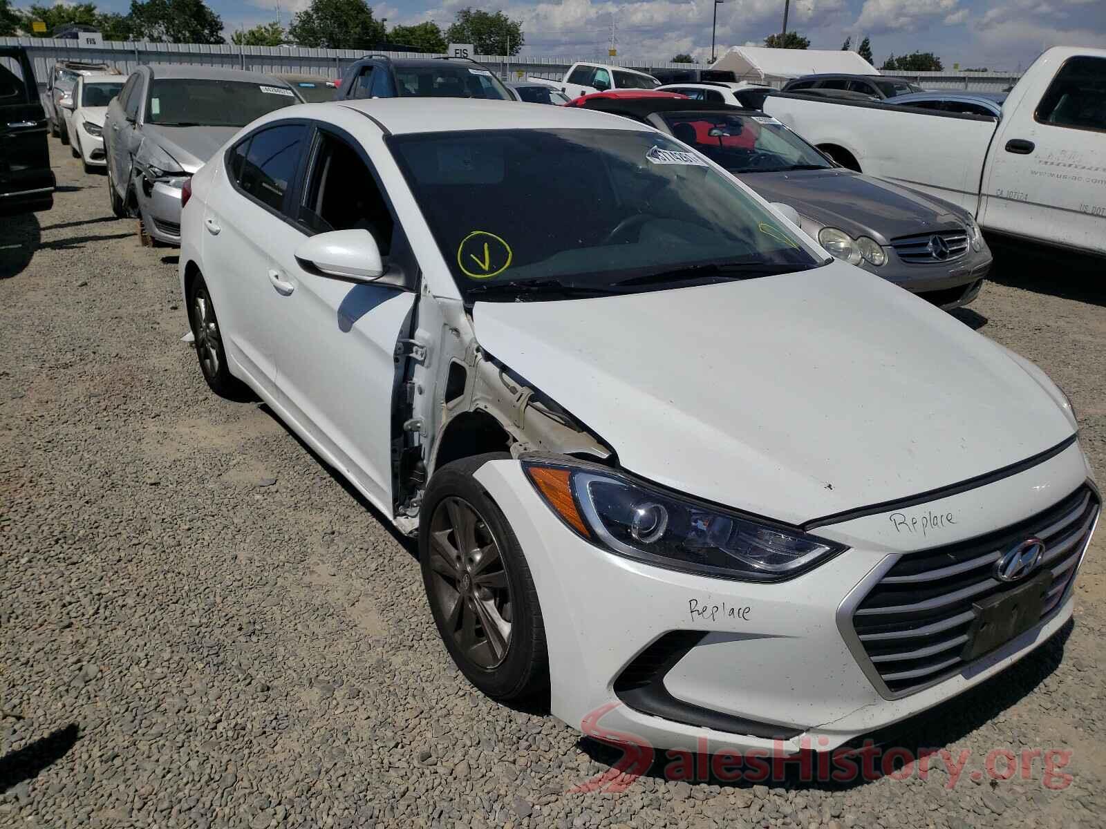 5NPD84LFXJH347289 2018 HYUNDAI ELANTRA