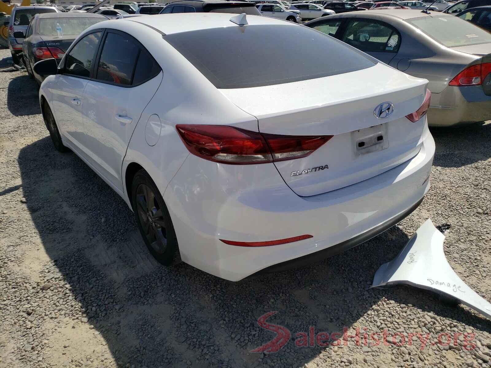 5NPD84LFXJH347289 2018 HYUNDAI ELANTRA