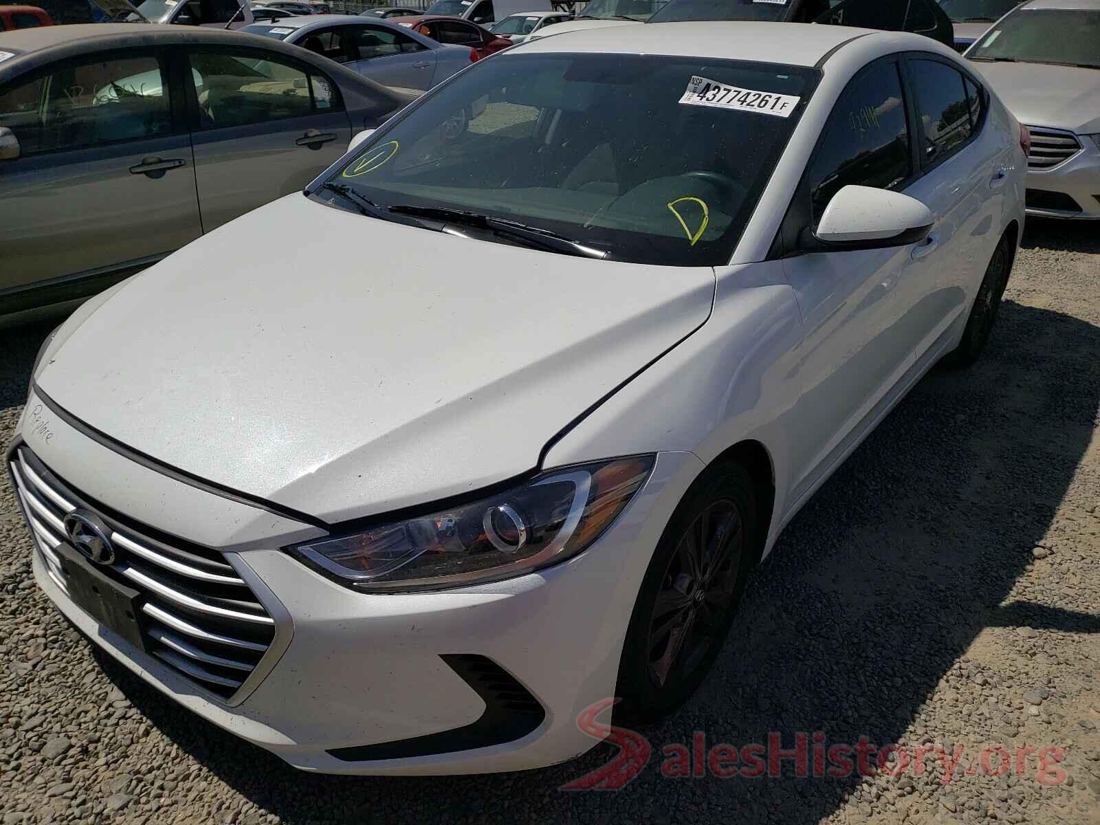 5NPD84LFXJH347289 2018 HYUNDAI ELANTRA