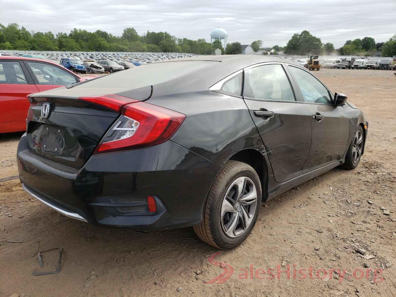 2HGFC2F66KH525458 2019 HONDA CIVIC