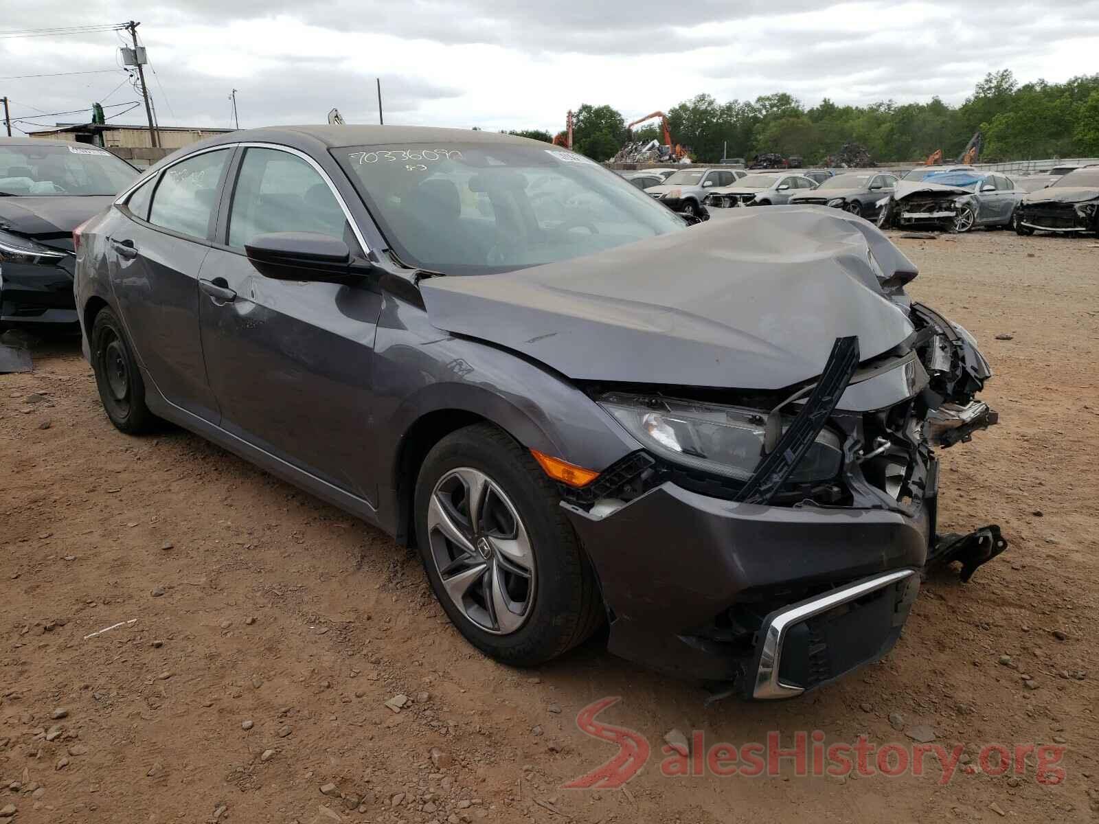 2HGFC2F67KH551423 2019 HONDA CIVIC