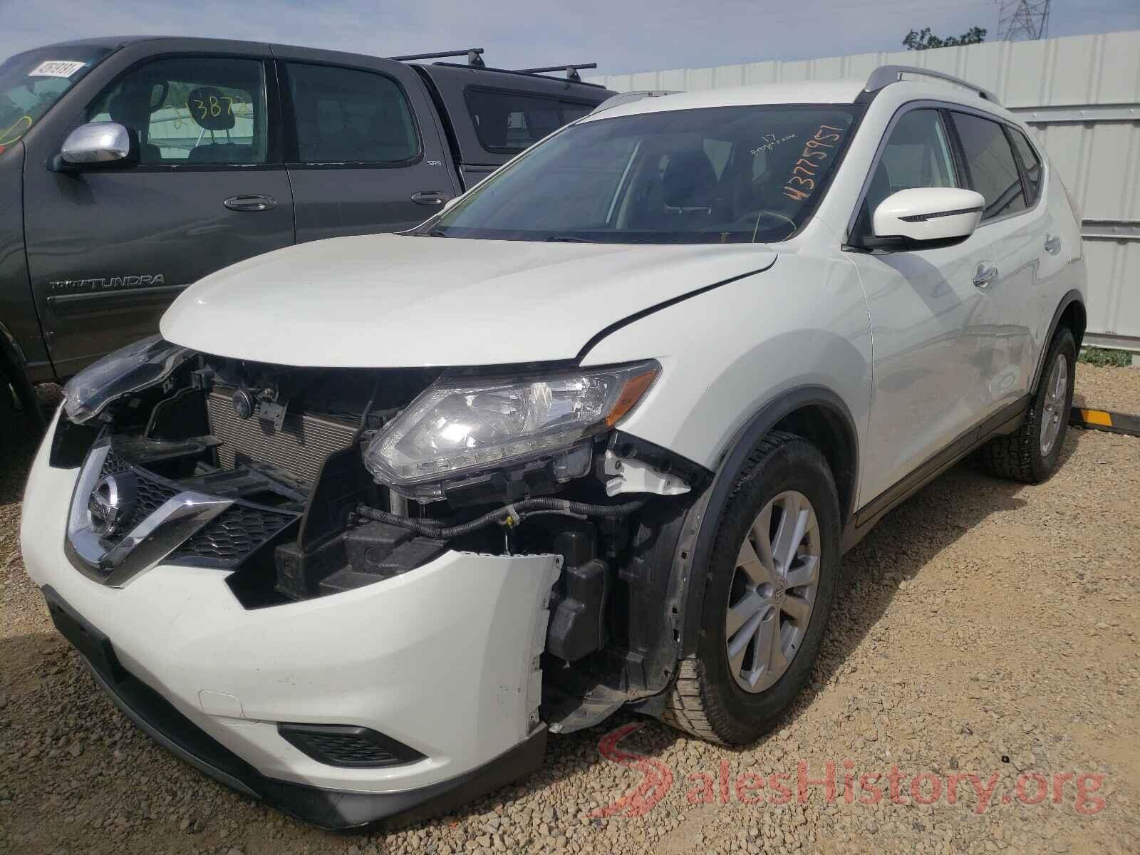 KNMAT2MV1GP717957 2016 NISSAN ROGUE