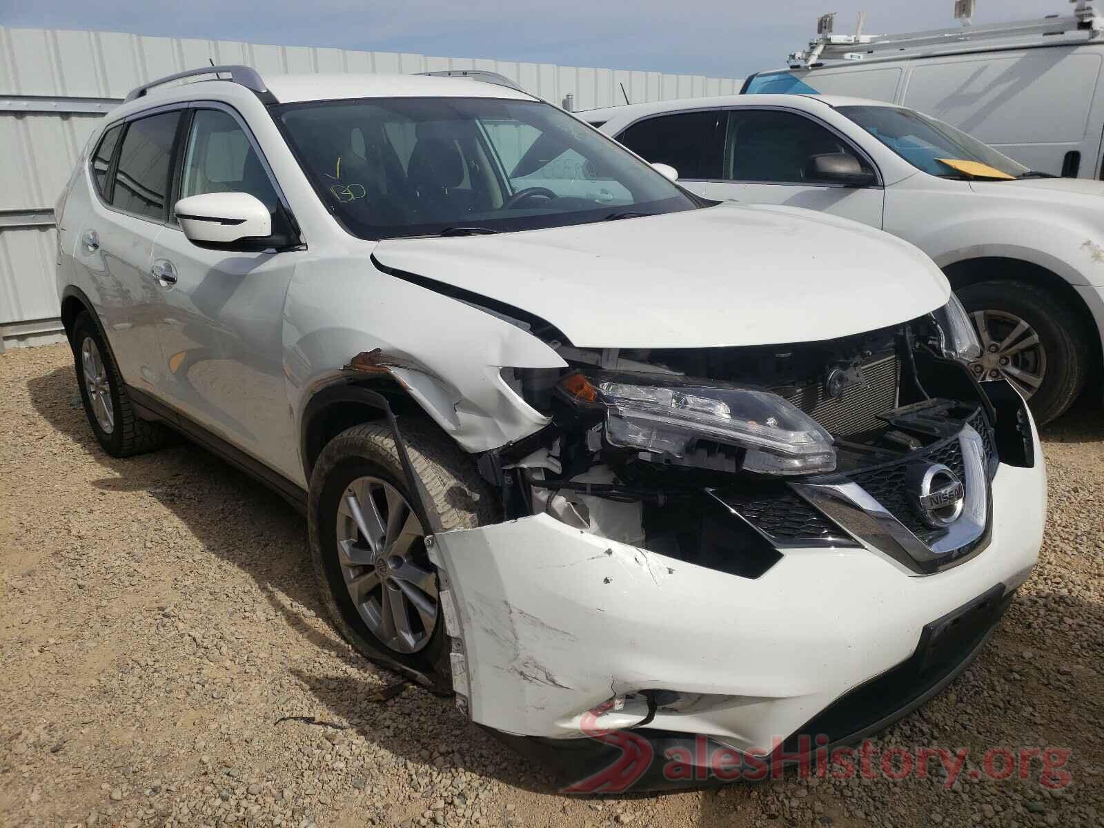 KNMAT2MV1GP717957 2016 NISSAN ROGUE