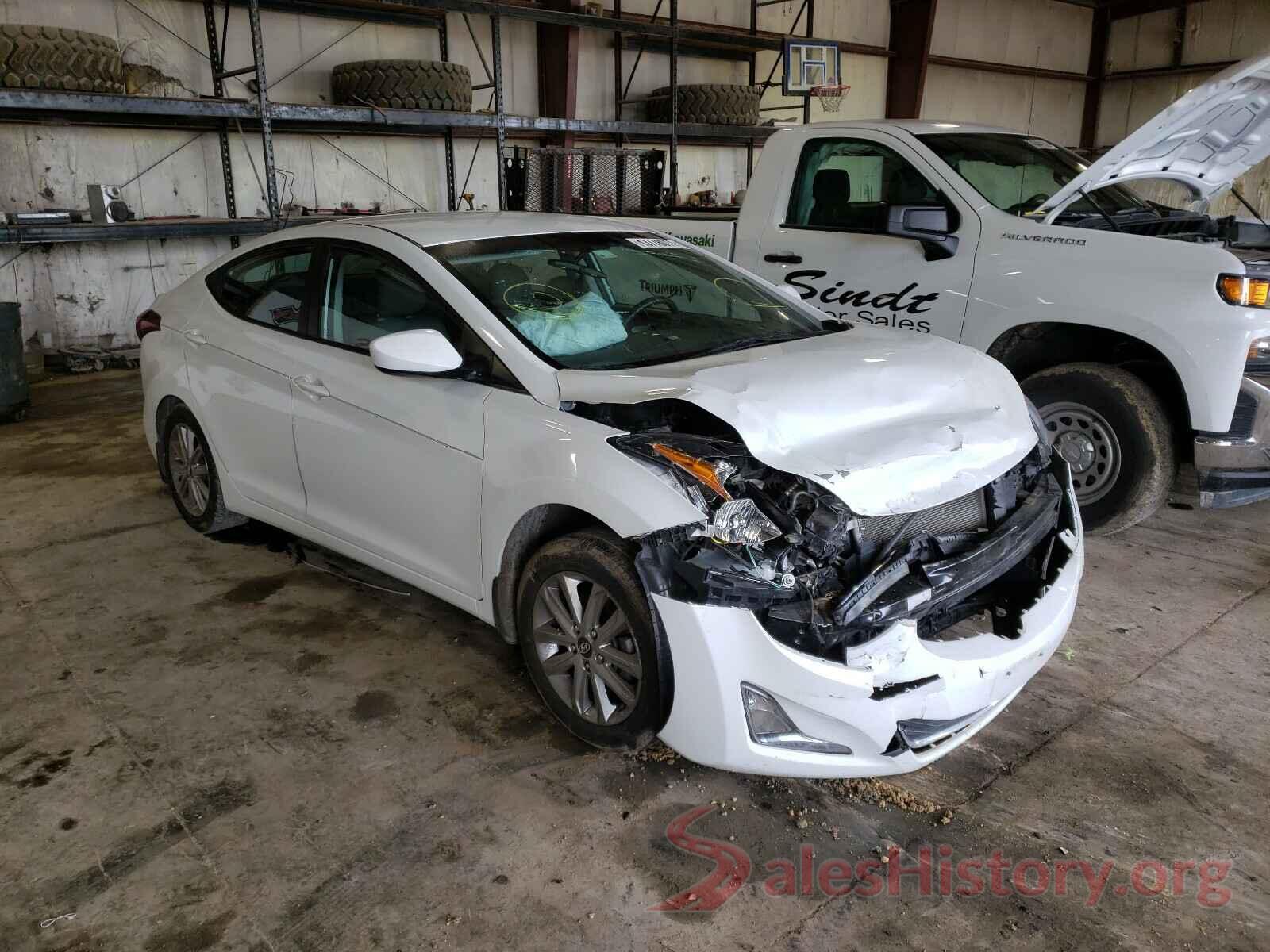 5NPDH4AE6GH653456 2016 HYUNDAI ELANTRA