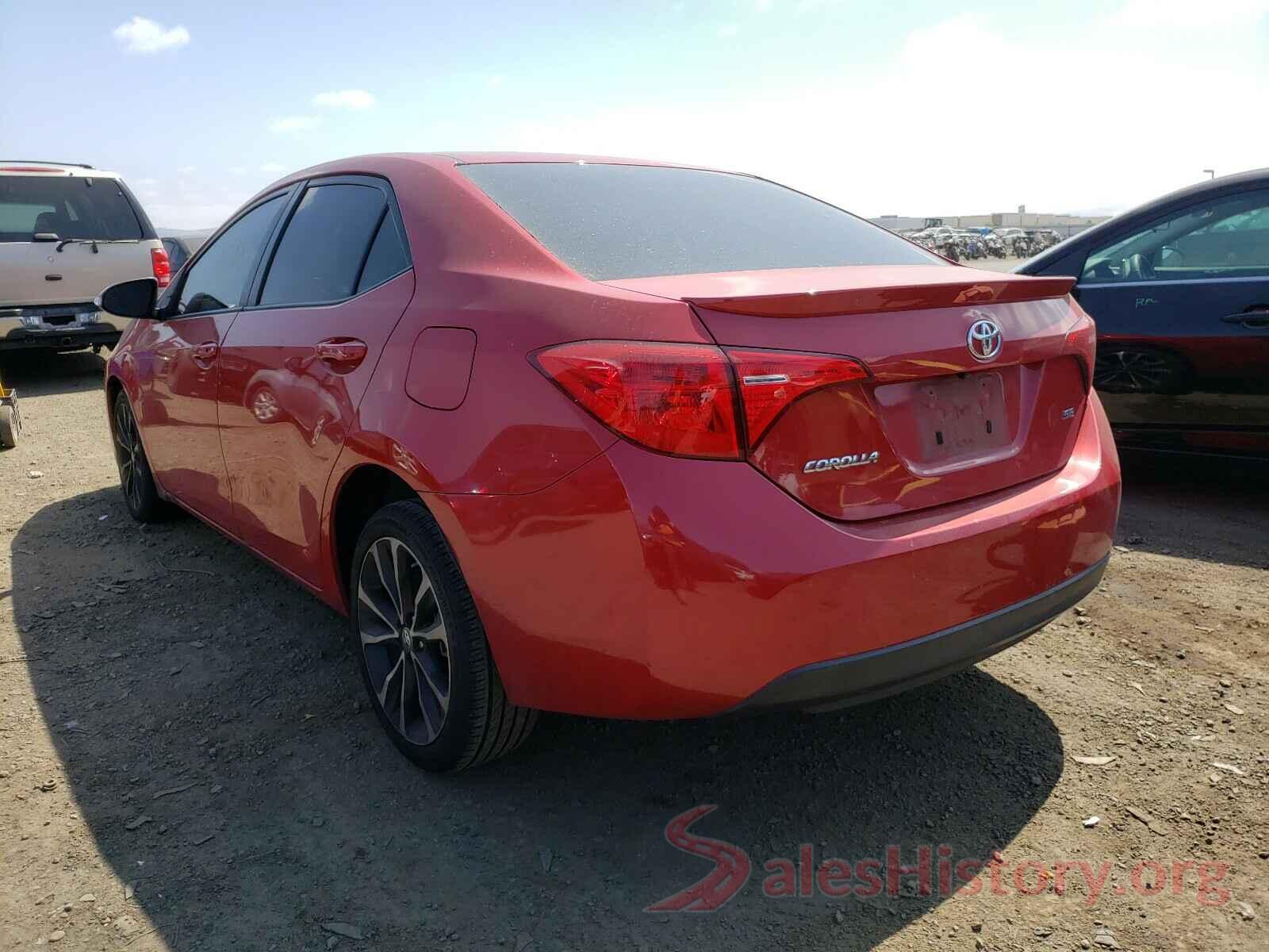 2T1BURHE5HC861788 2017 TOYOTA COROLLA