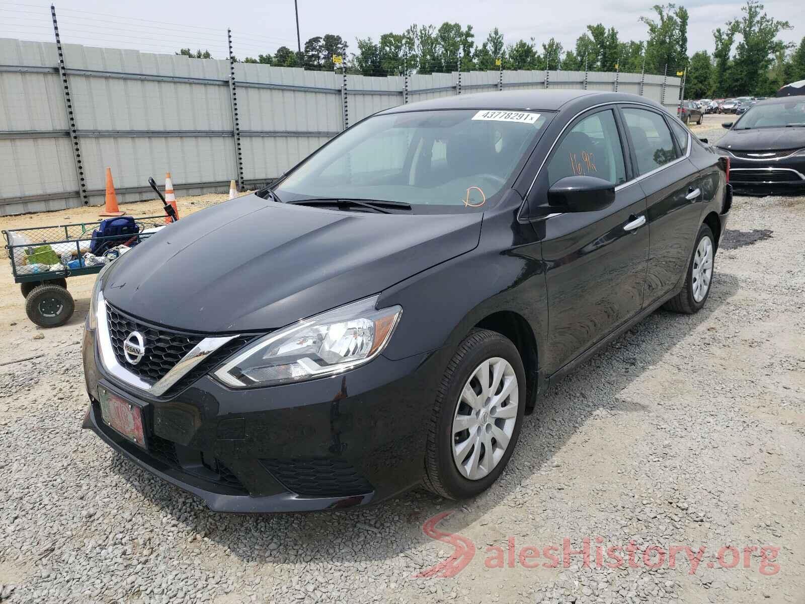 3N1AB7AP0KY347620 2019 NISSAN SENTRA