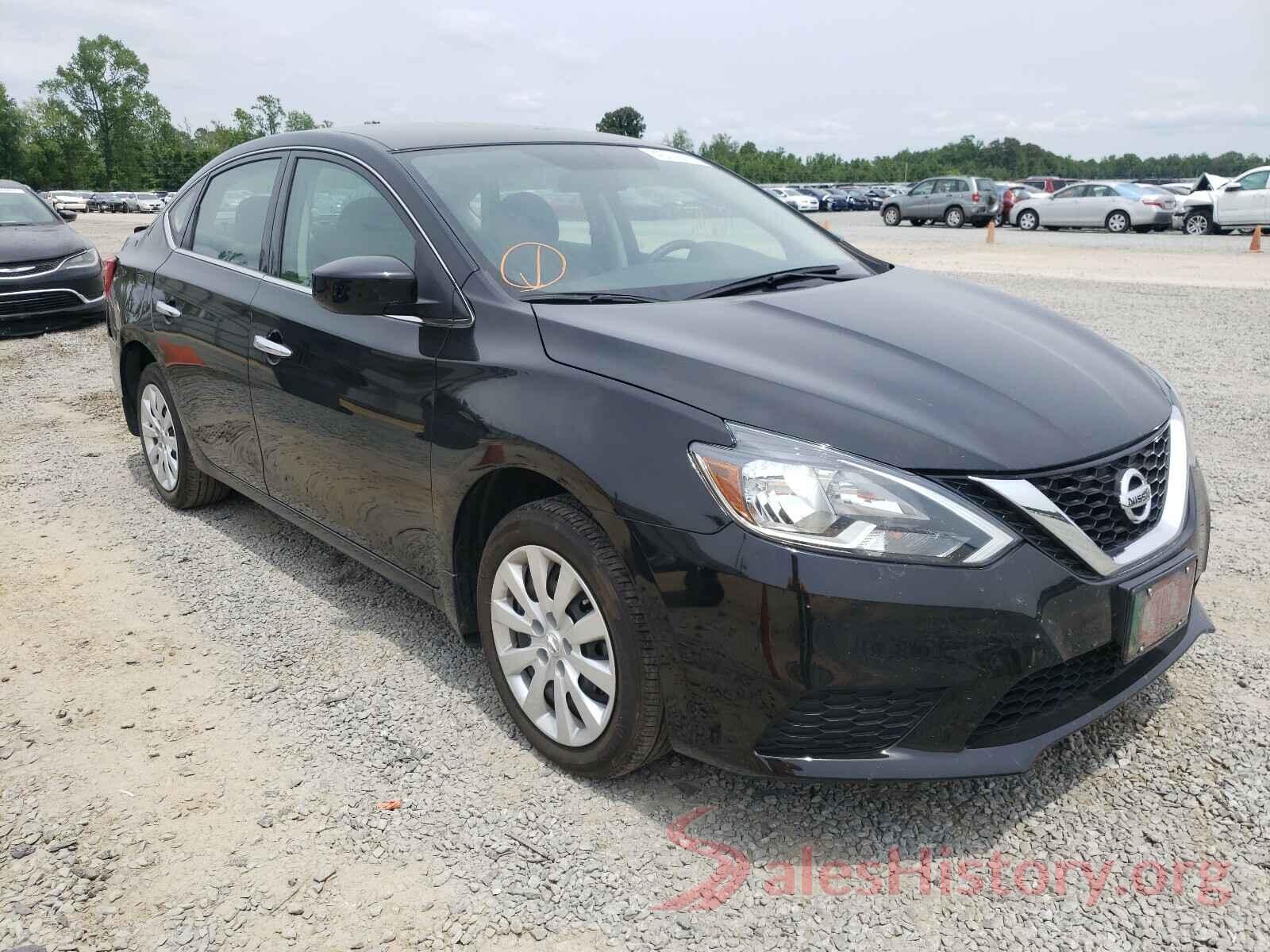 3N1AB7AP0KY347620 2019 NISSAN SENTRA