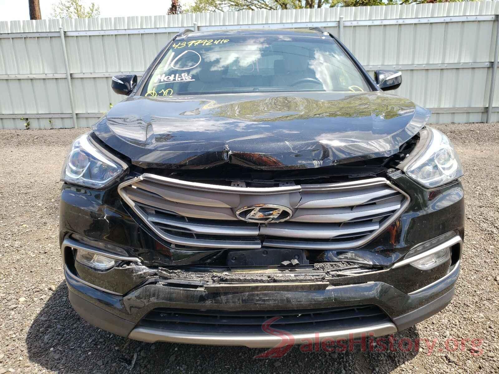 5XYZUDLB8JG519065 2018 HYUNDAI SANTA FE