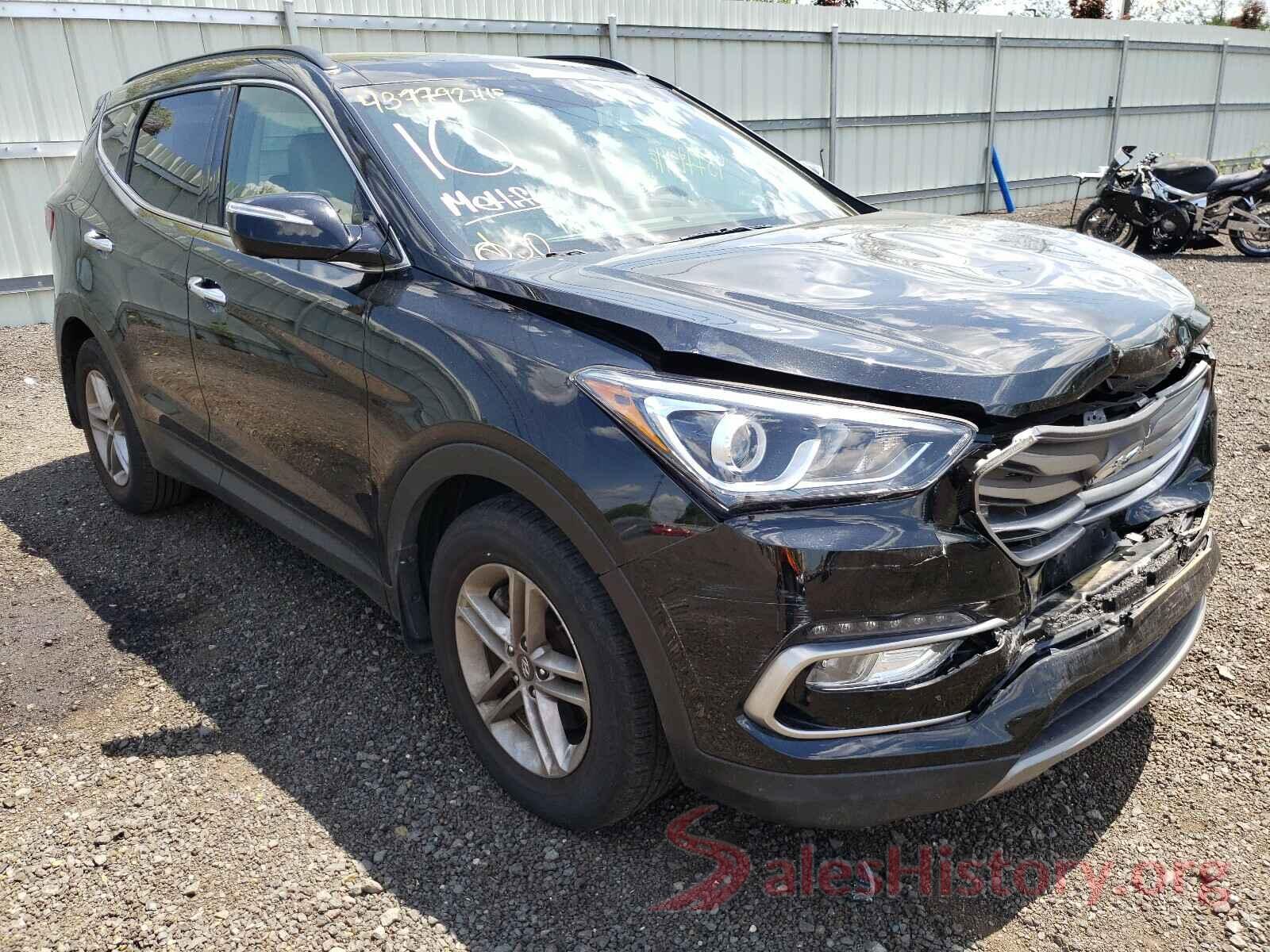 5XYZUDLB8JG519065 2018 HYUNDAI SANTA FE