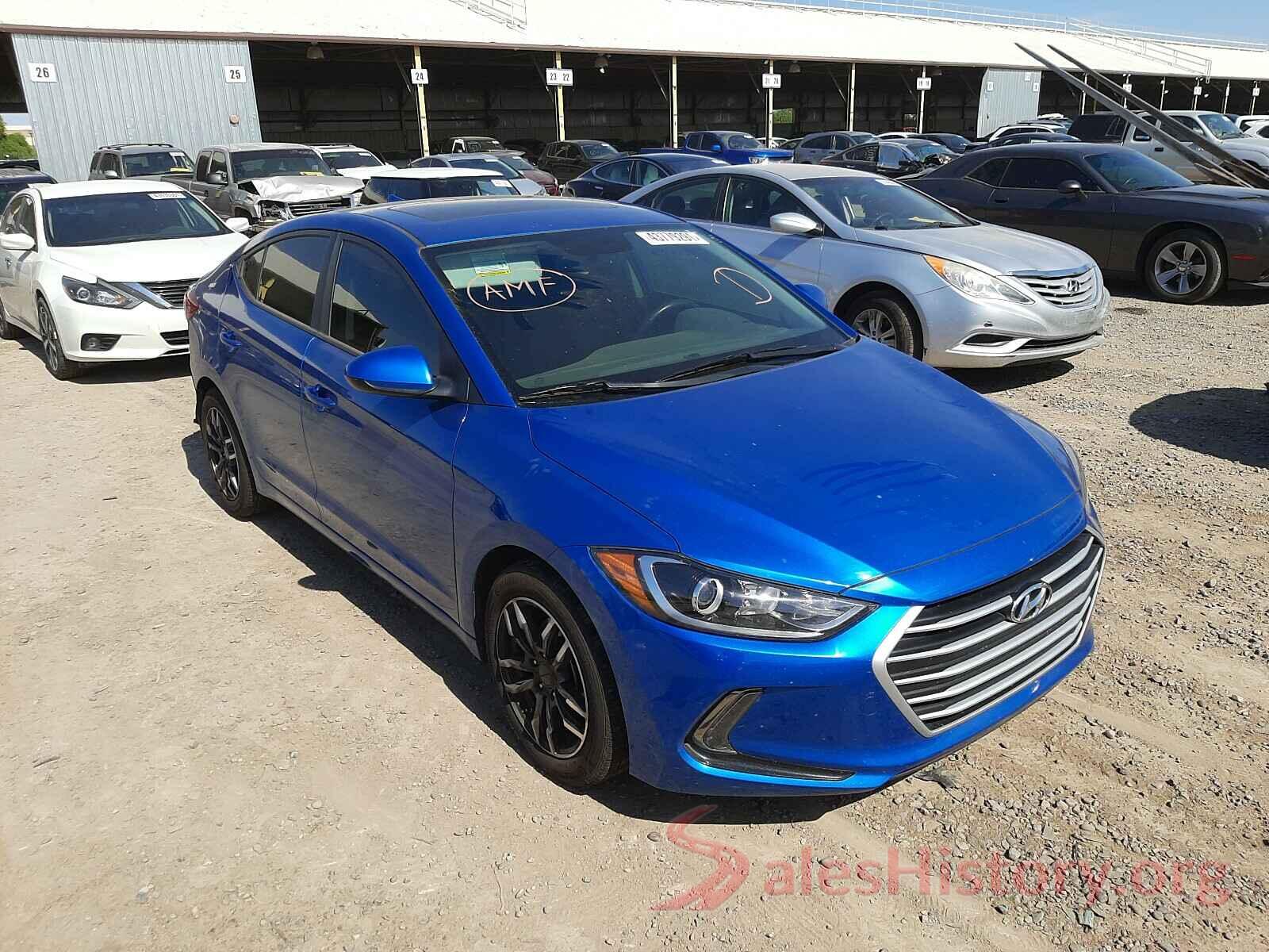 KMHD84LF0HU299278 2017 HYUNDAI ELANTRA