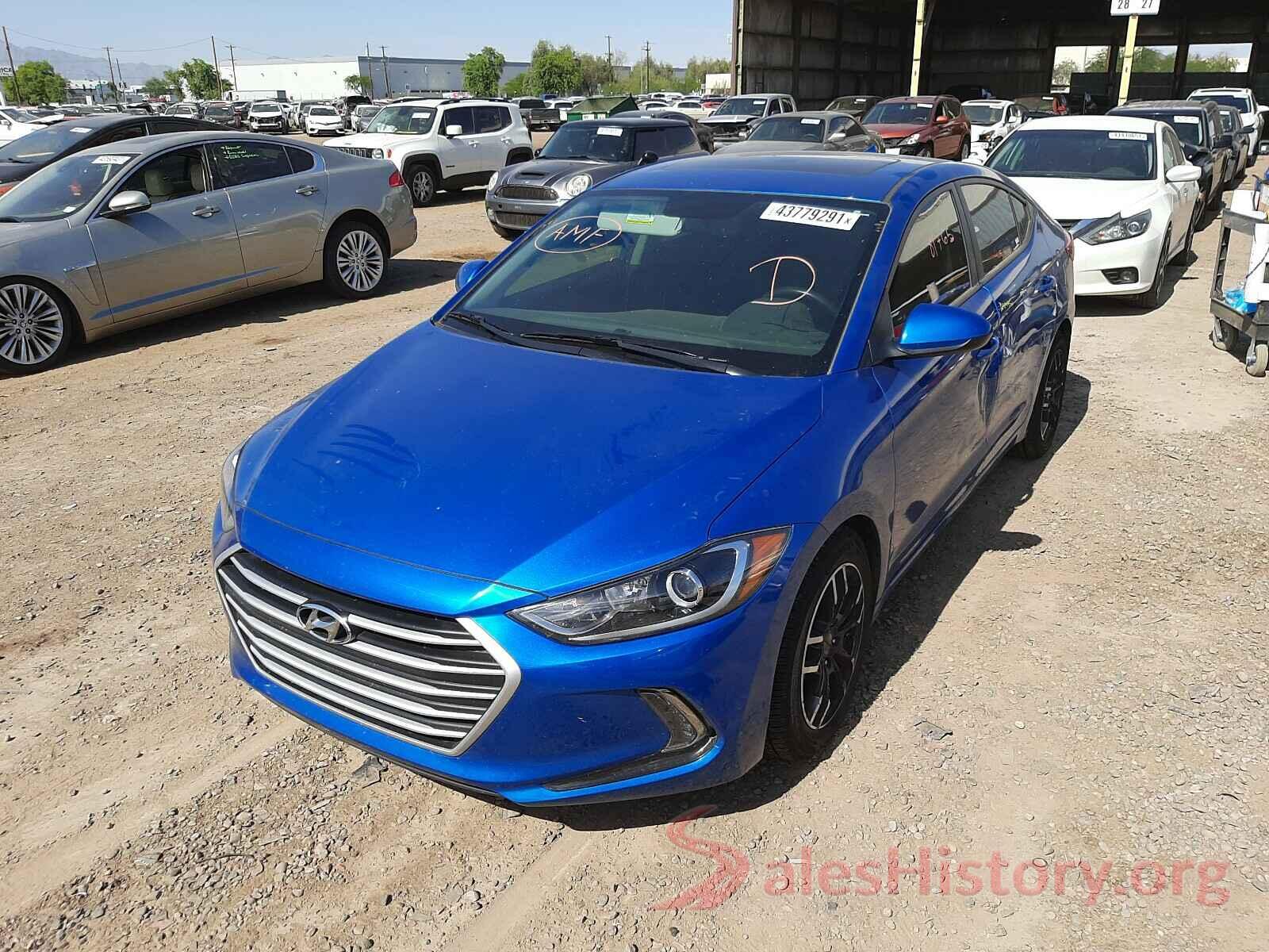 KMHD84LF0HU299278 2017 HYUNDAI ELANTRA