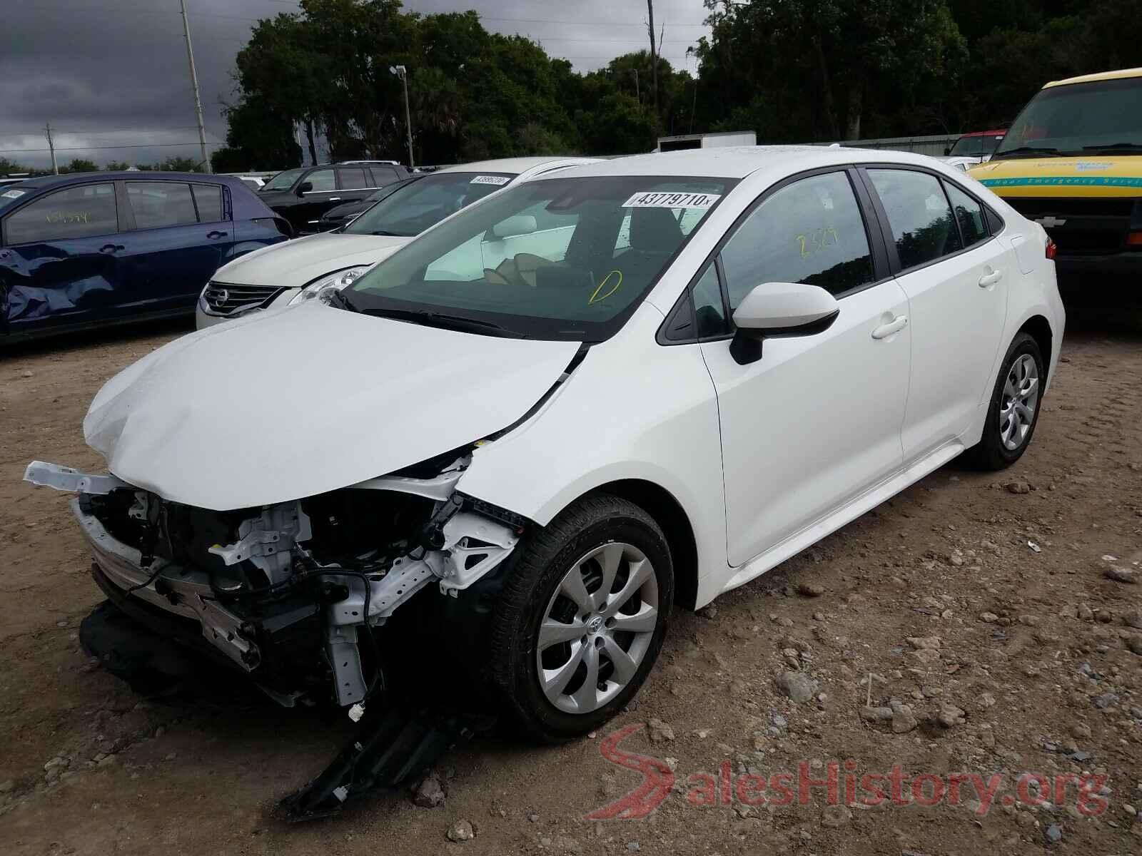 5YFEPRAE8LP102933 2020 TOYOTA COROLLA