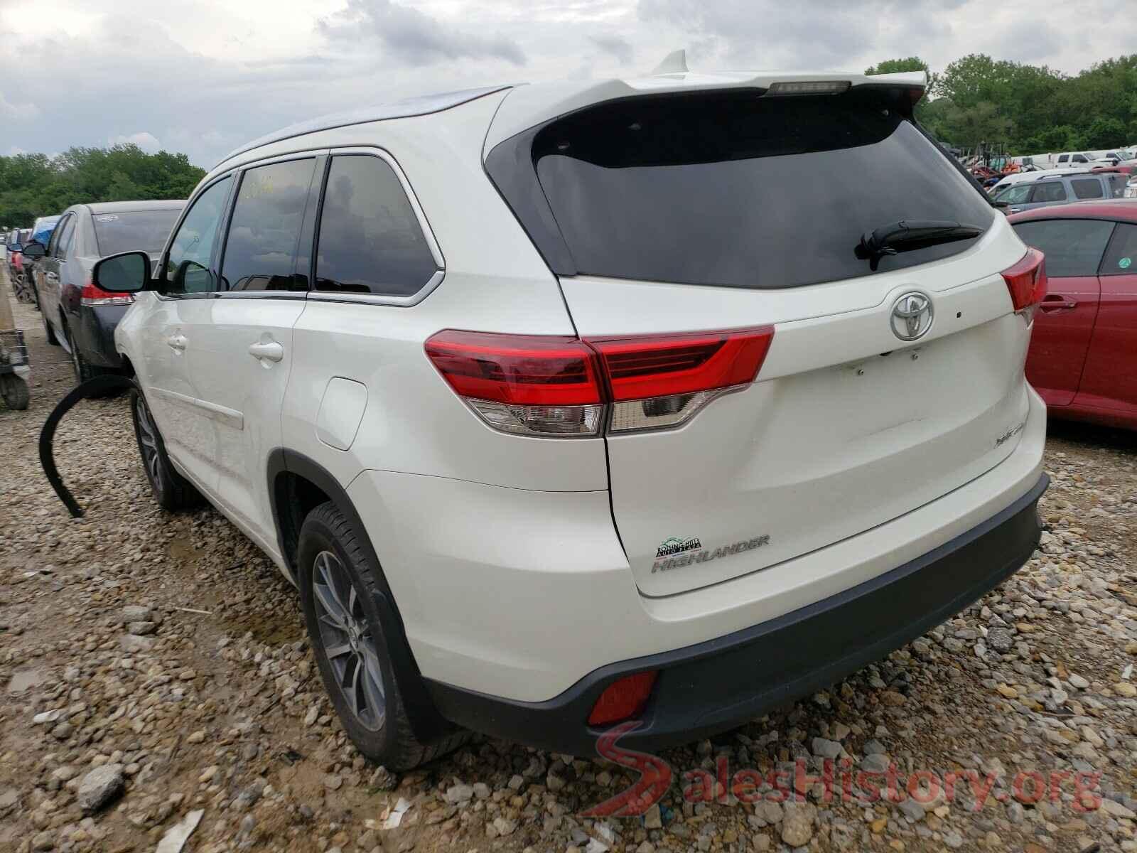 5TDJZRFH9HS479247 2017 TOYOTA HIGHLANDER