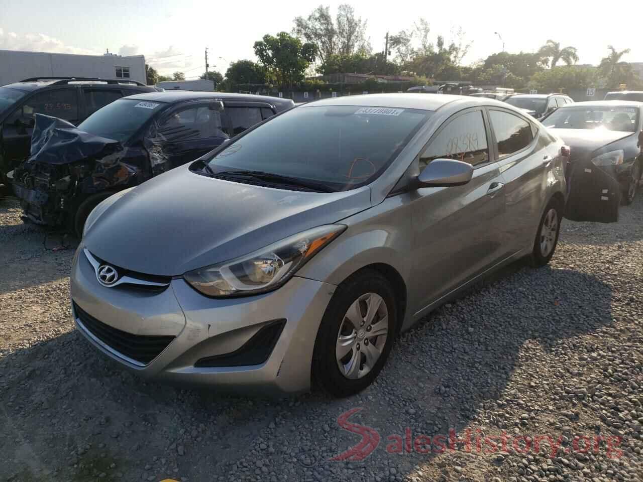 KMHDH4AE4GU532233 2016 HYUNDAI ELANTRA