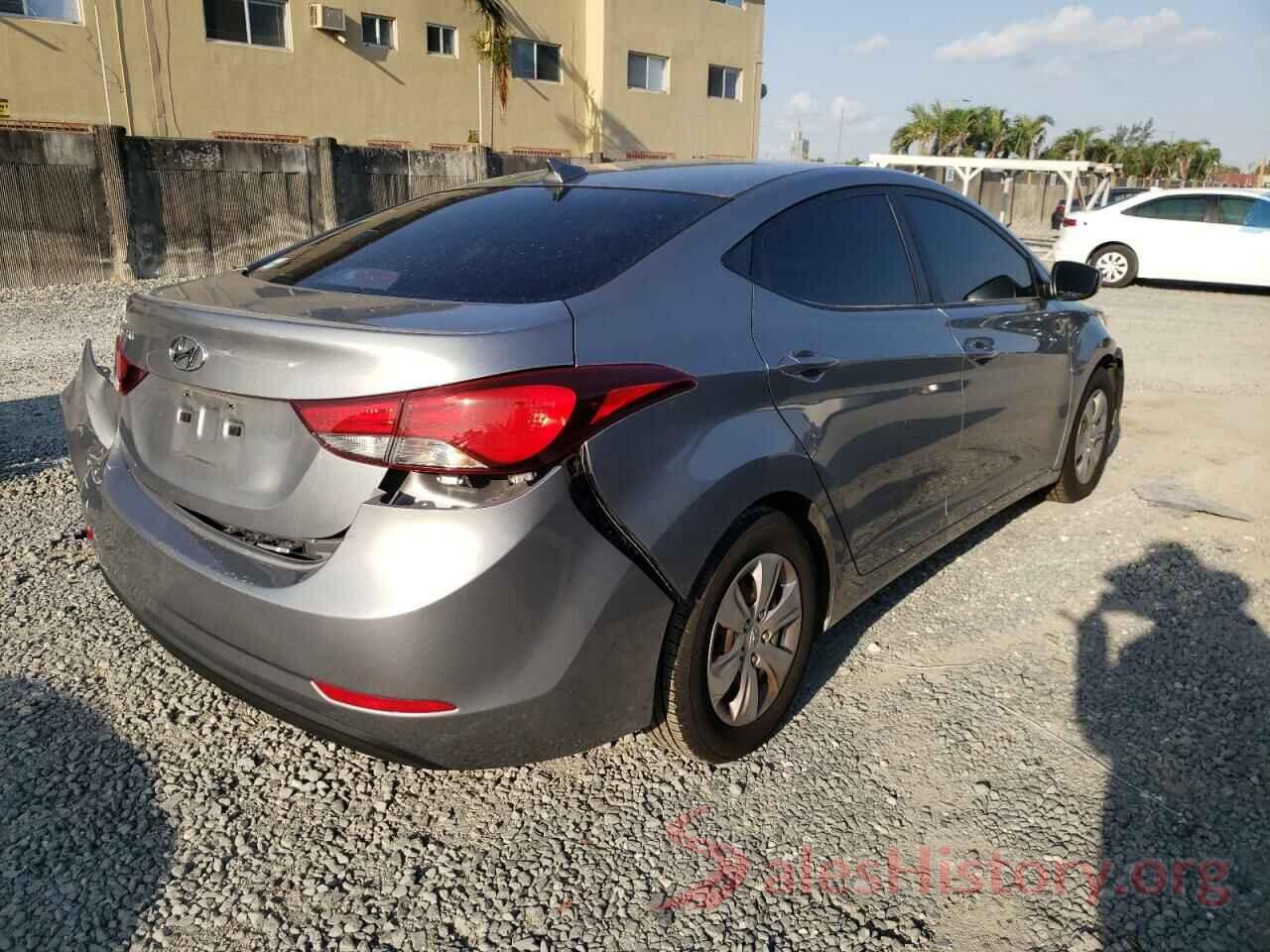 KMHDH4AE4GU532233 2016 HYUNDAI ELANTRA