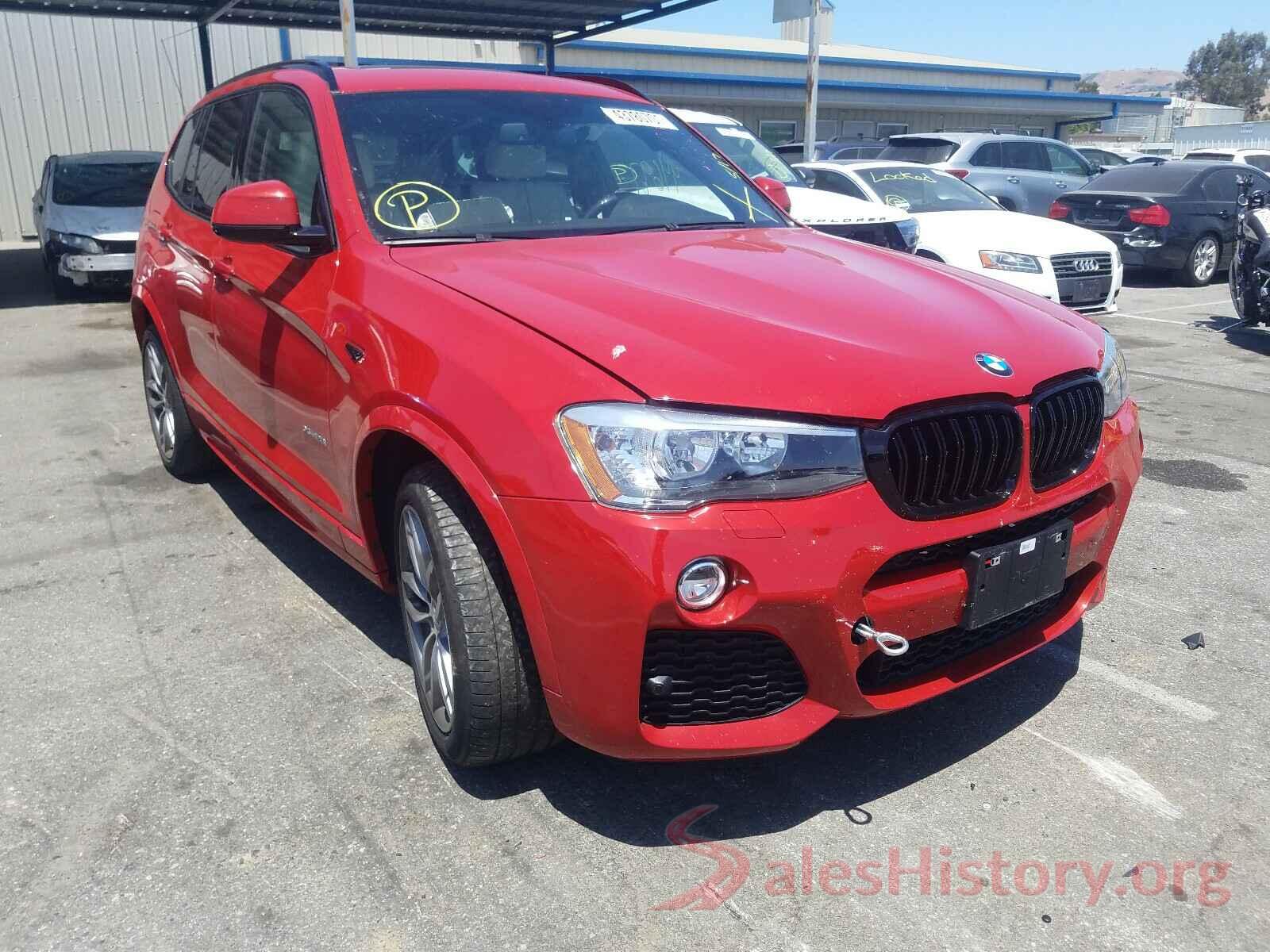 5UXWX9C39H0W69510 2017 BMW X3