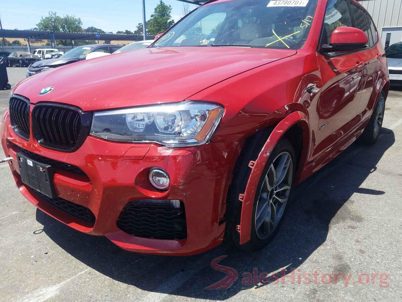 5UXWX9C39H0W69510 2017 BMW X3