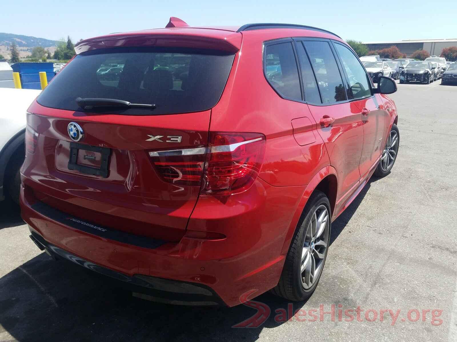 5UXWX9C39H0W69510 2017 BMW X3