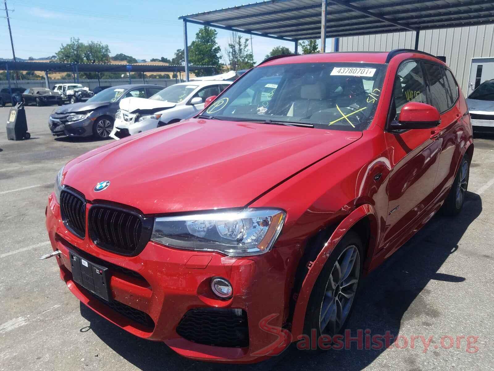 5UXWX9C39H0W69510 2017 BMW X3