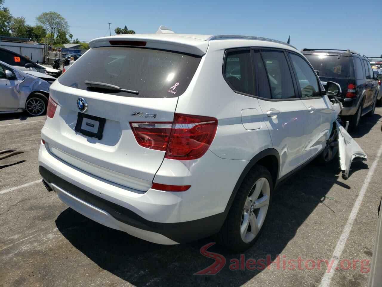 5UXWX7C51H0U41622 2017 BMW X3