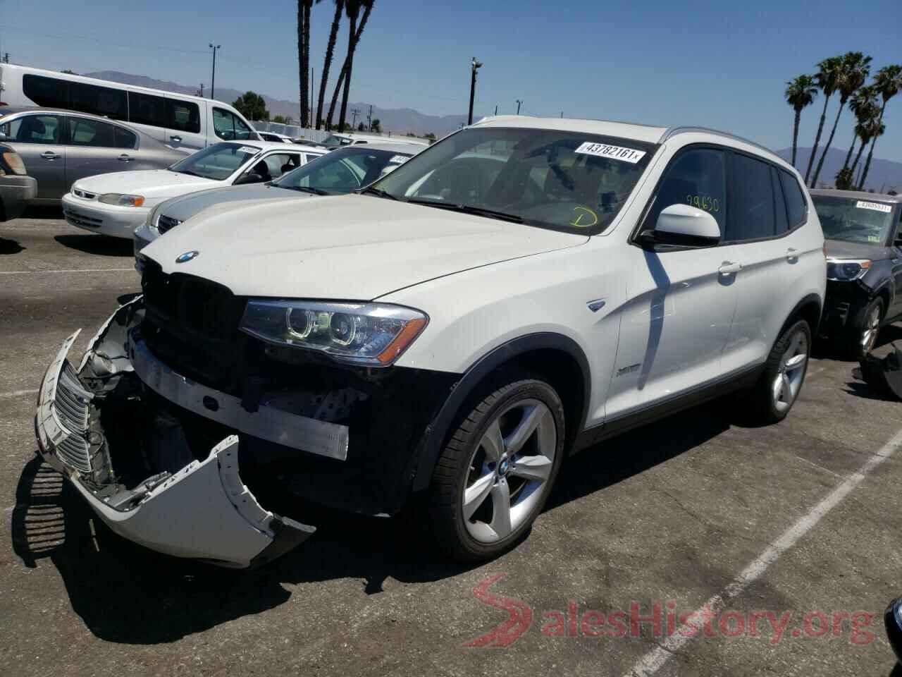 5UXWX7C51H0U41622 2017 BMW X3