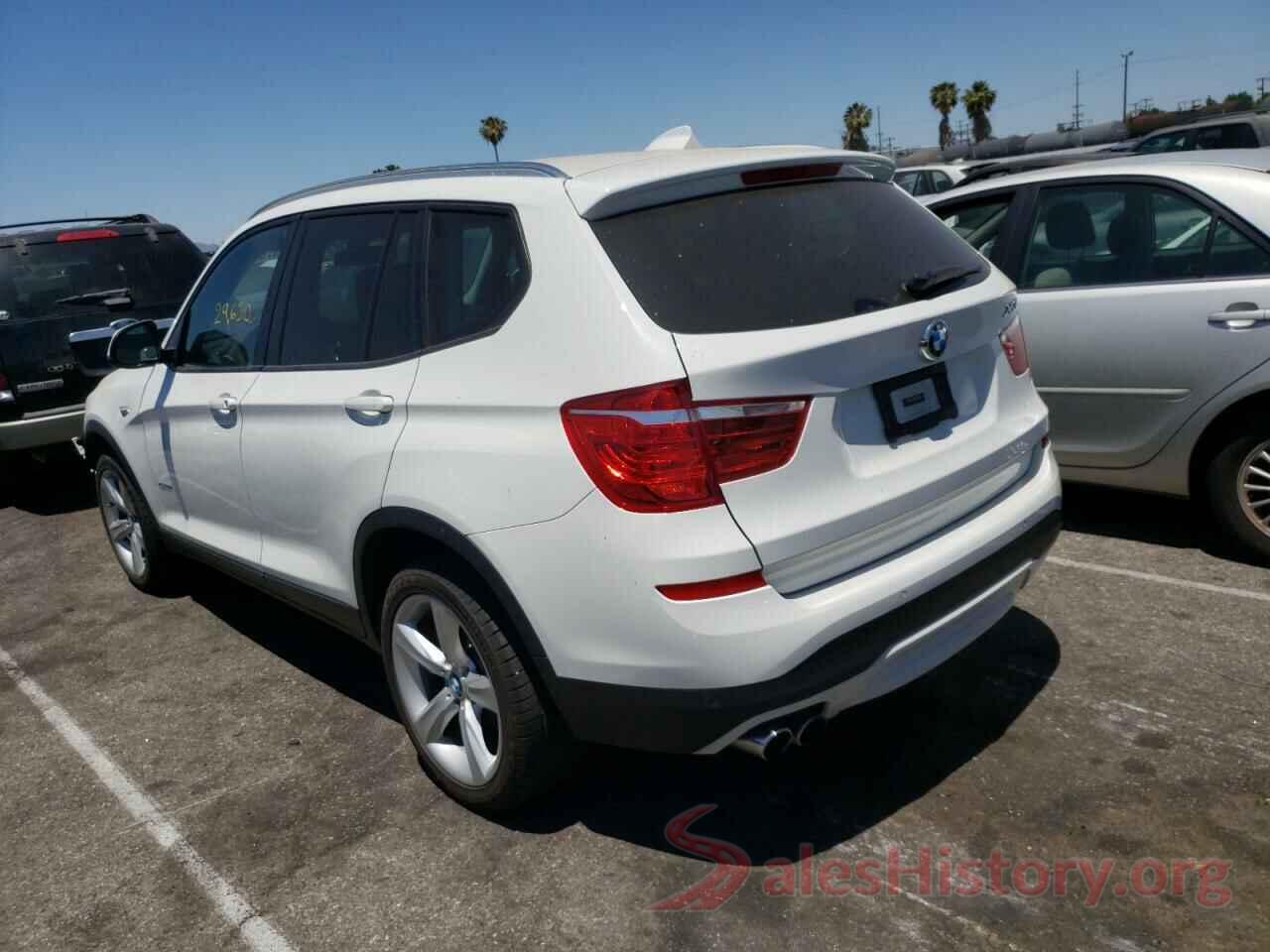 5UXWX7C51H0U41622 2017 BMW X3