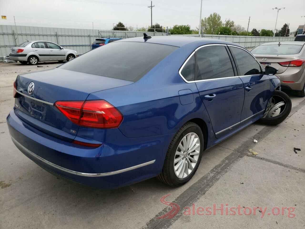 1VWBS7A34GC011657 2016 VOLKSWAGEN PASSAT