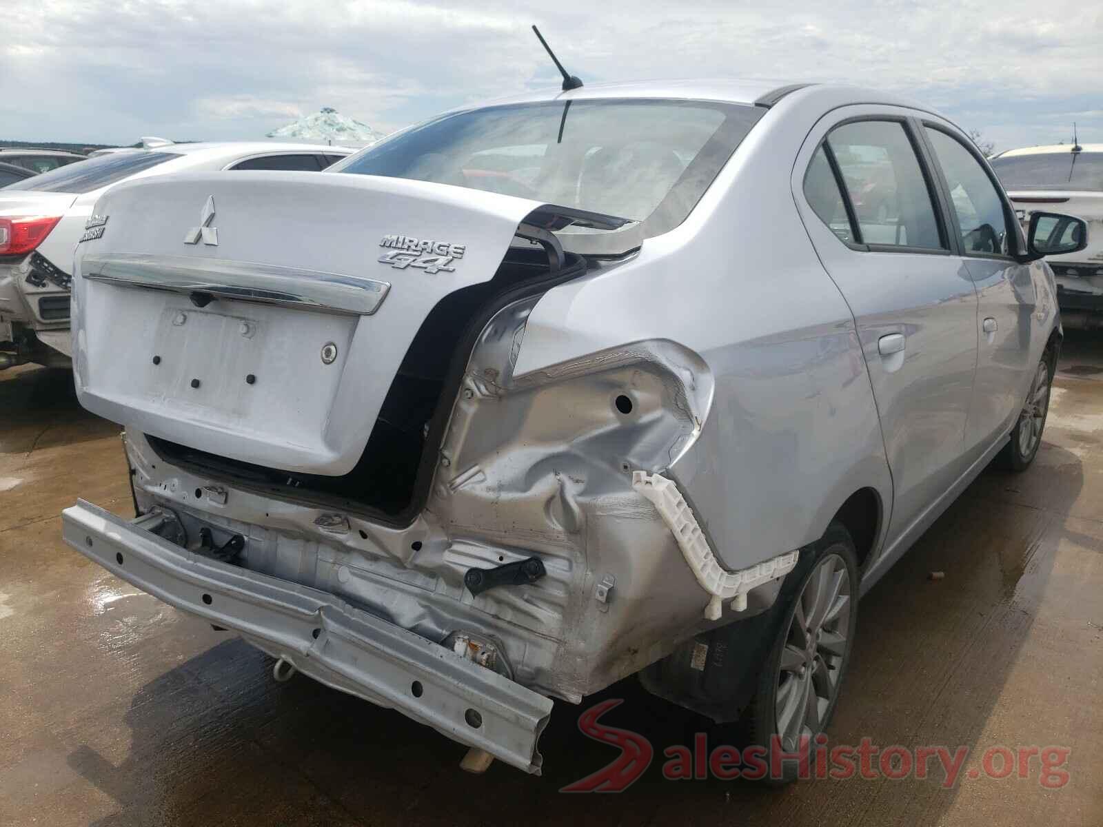 ML32F3FJ4KHF11519 2019 MITSUBISHI MIRAGE